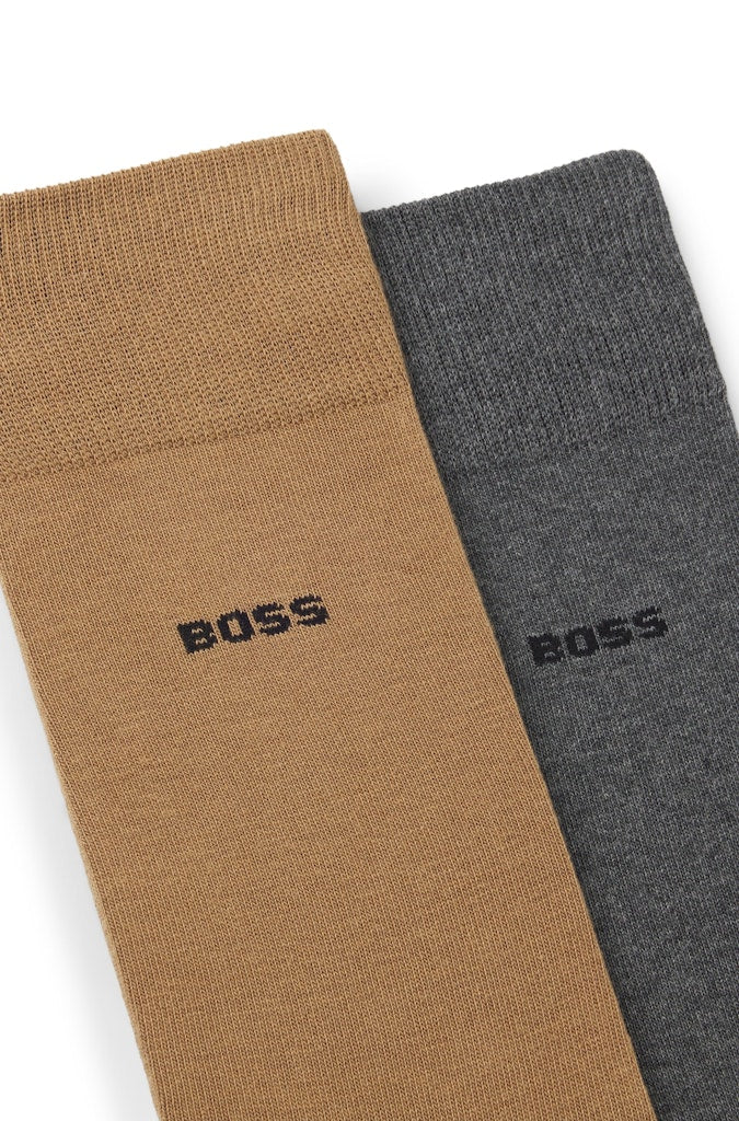 Hugo Boss sukat 2P RS Uni CC Socks, harmaa - Image 3