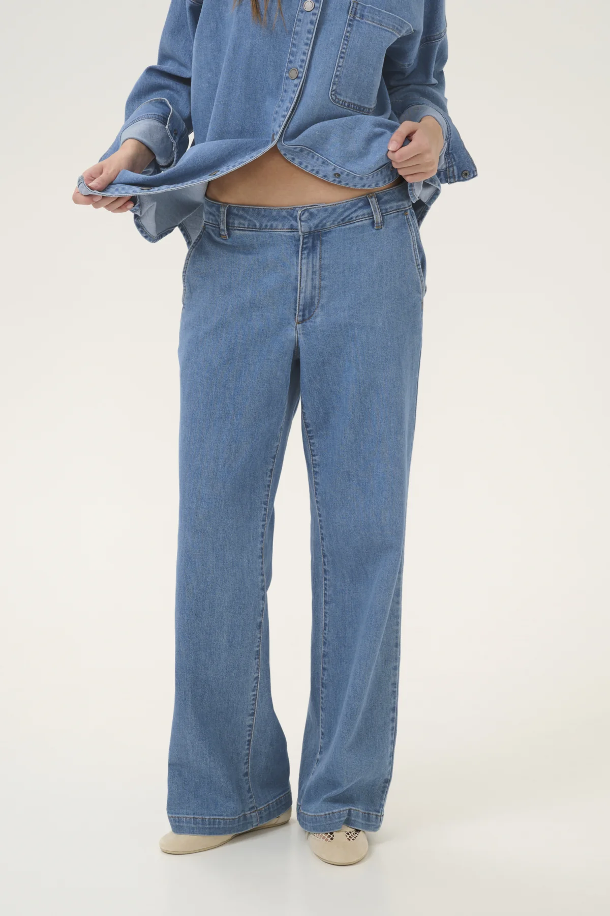 My Essential Wardrobe naisten farkut 30 The Lara 115 Pant, sininen - Image 7