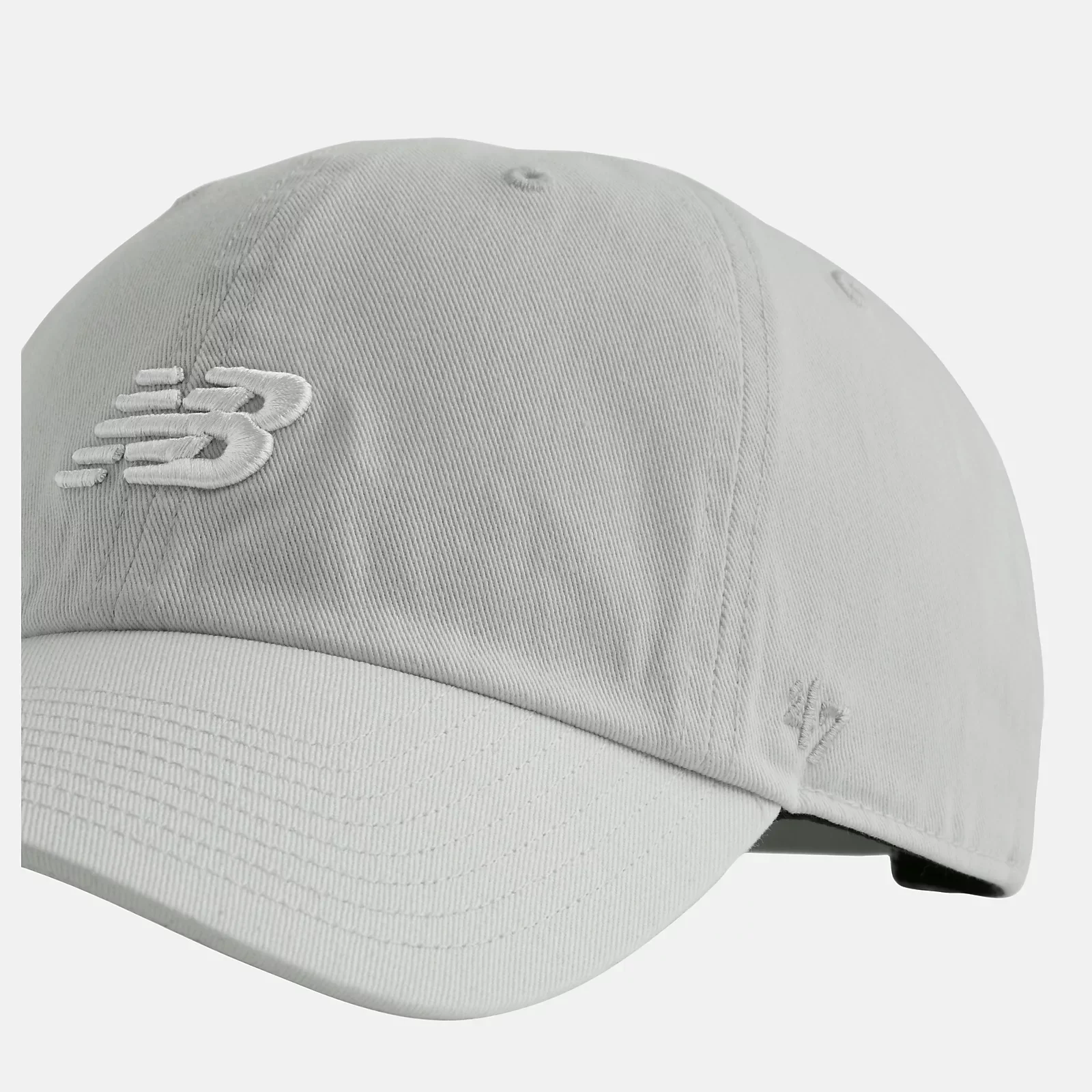 New Balance unisex lippis '47 Clean Up Hat Unisex, vaaleanharmaa - Image 3