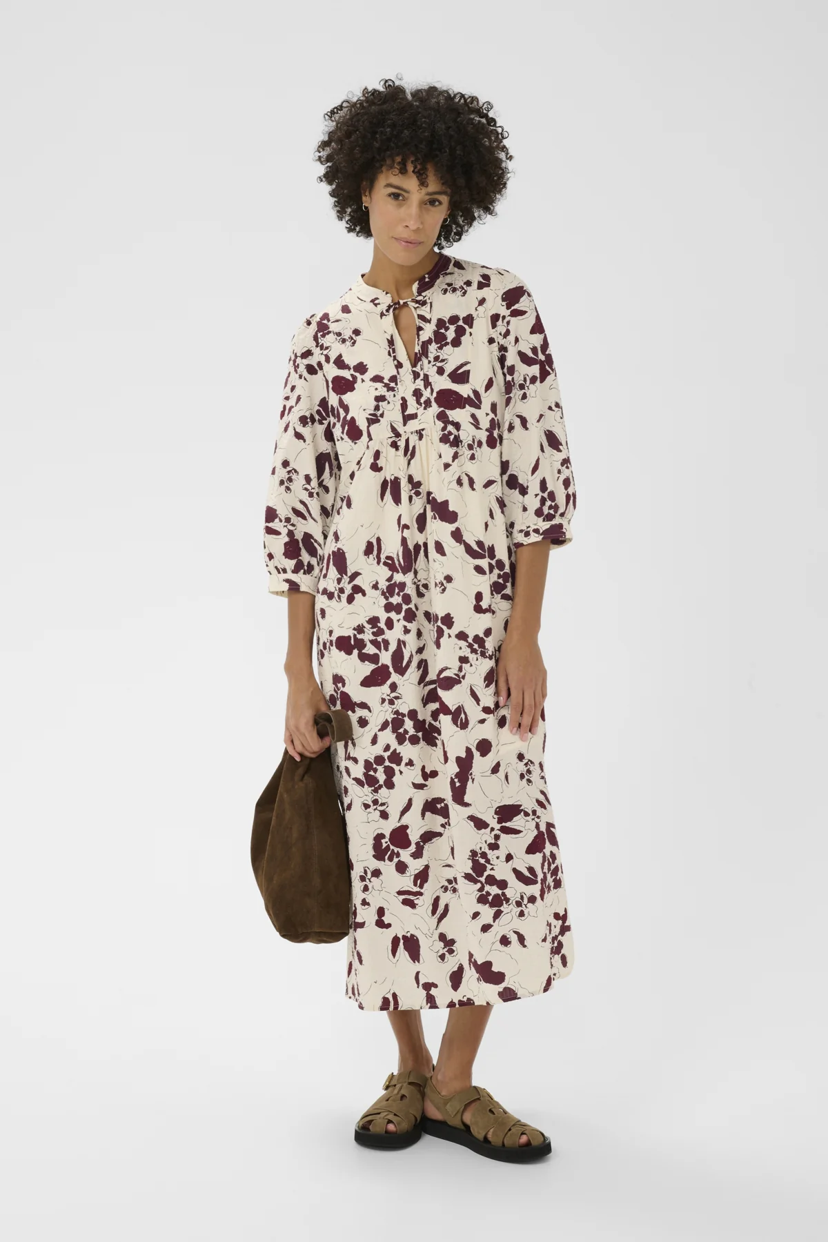 Part Two mekko AlessaPW DR, Fig Artflower Print