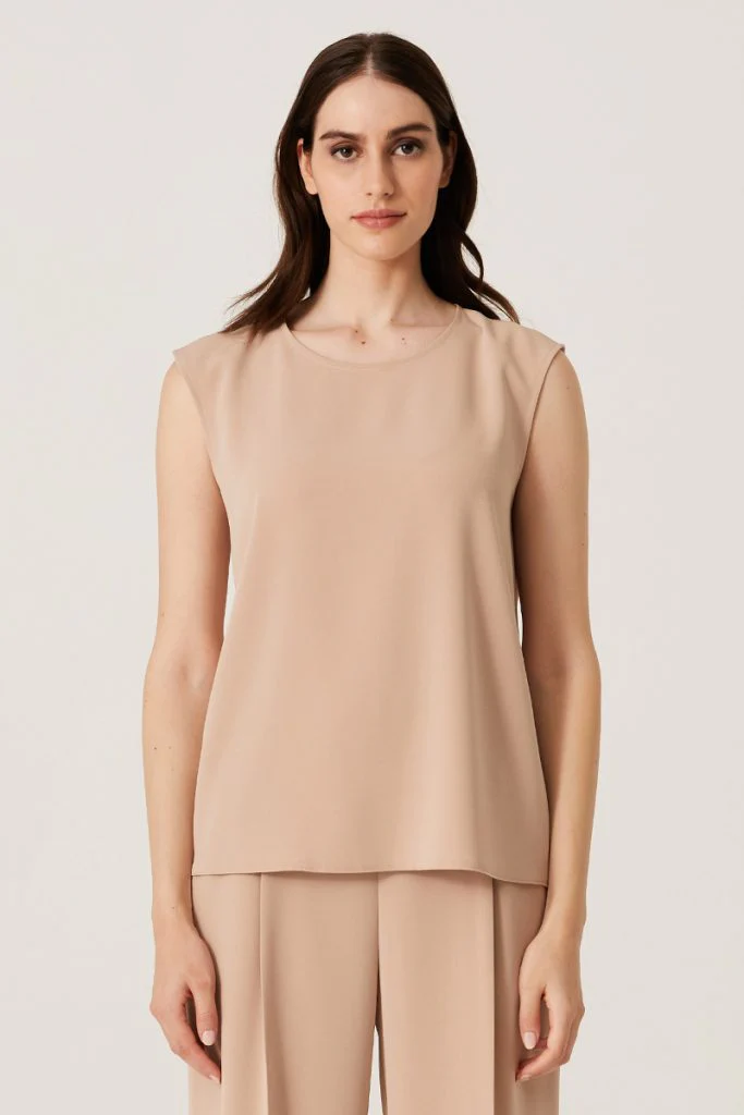 Andiata Naisten Toppi ELLAYNE TOP Vaalea Beige