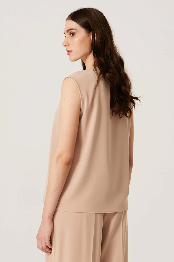 Andiata Naisten Toppi ELLAYNE TOP Vaalea Beige - Image 3