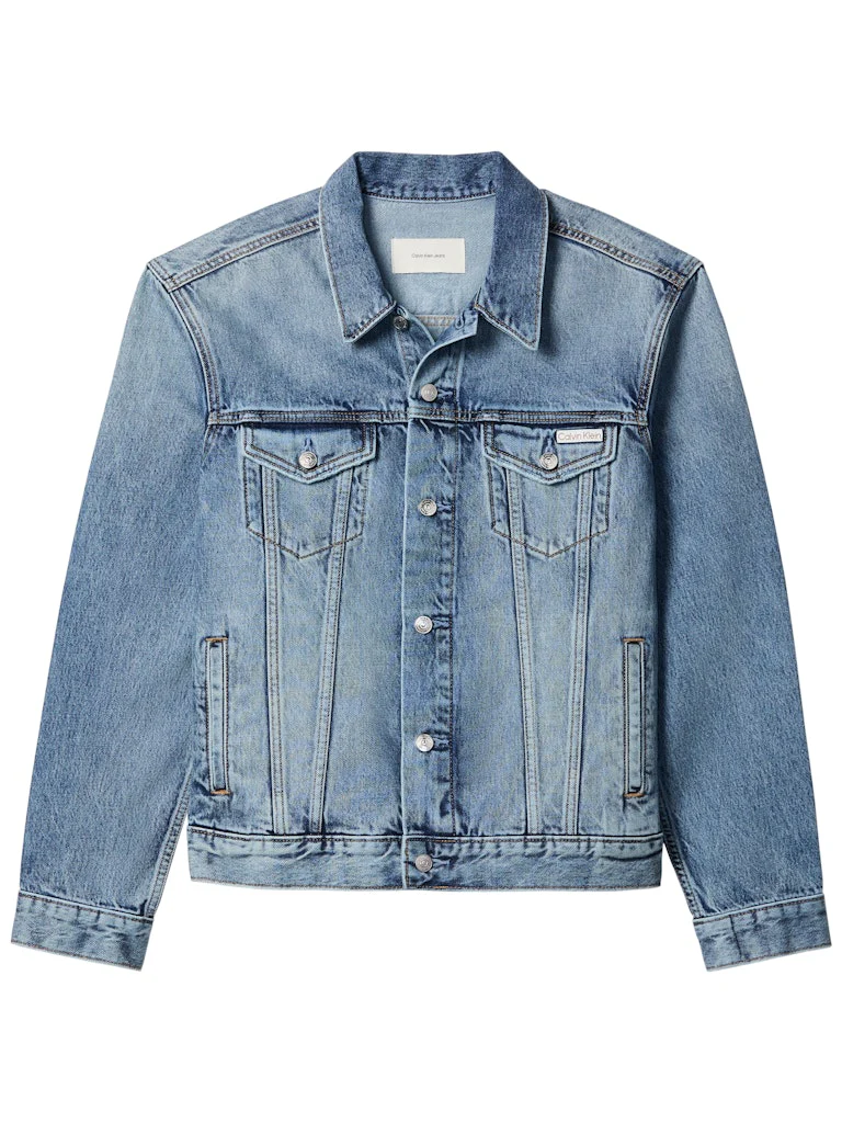 Calvin Klein Jeans miesten farkkutakki Andrew Classic Trucker Jeans Jacket, sininen indigo - Image 7