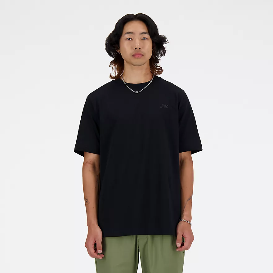 New Balance miesten t-paita Athletics Cotton t-shirt, musta