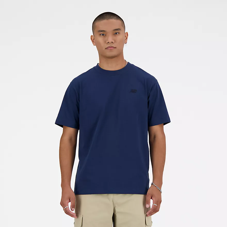 New Balance miesten t-paita Athletics Cotton t-shirt, tummansininen