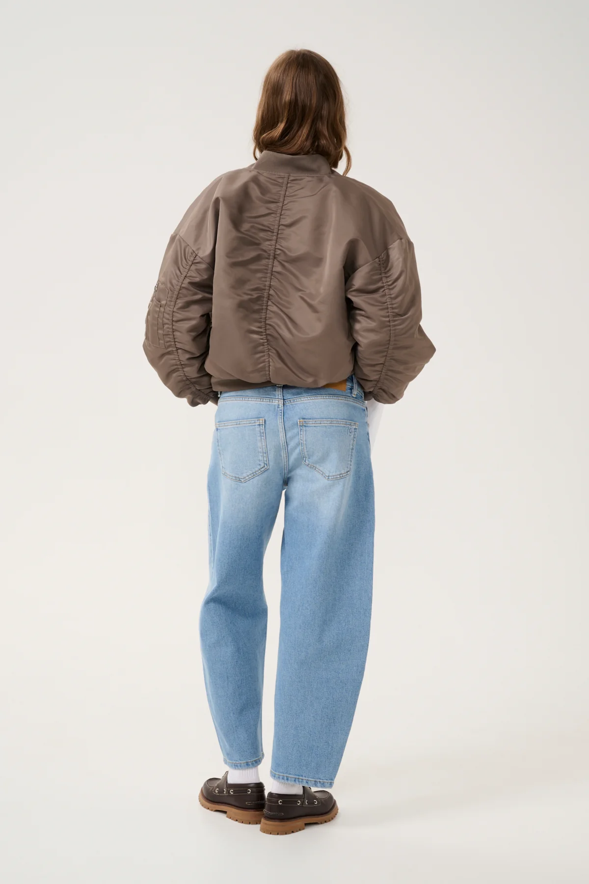 My Essential Wardrobe naisten farkut Baloo High Barrel 139, vaaleansininen - Image 4