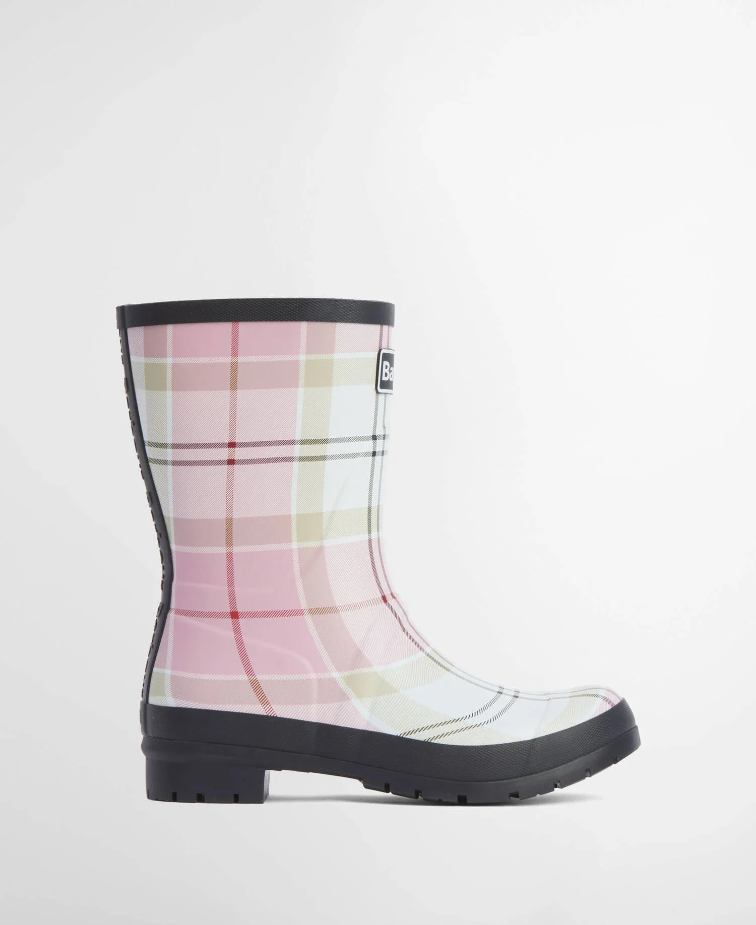 Barbour naisten saappaat Banbury Mid Wellingtonds, pinkki kuosi