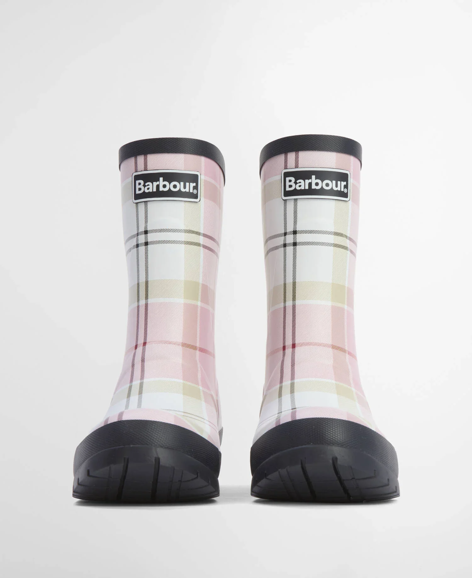 Barbour naisten saappaat Banbury Mid Wellingtonds, pinkki kuosi - Image 3