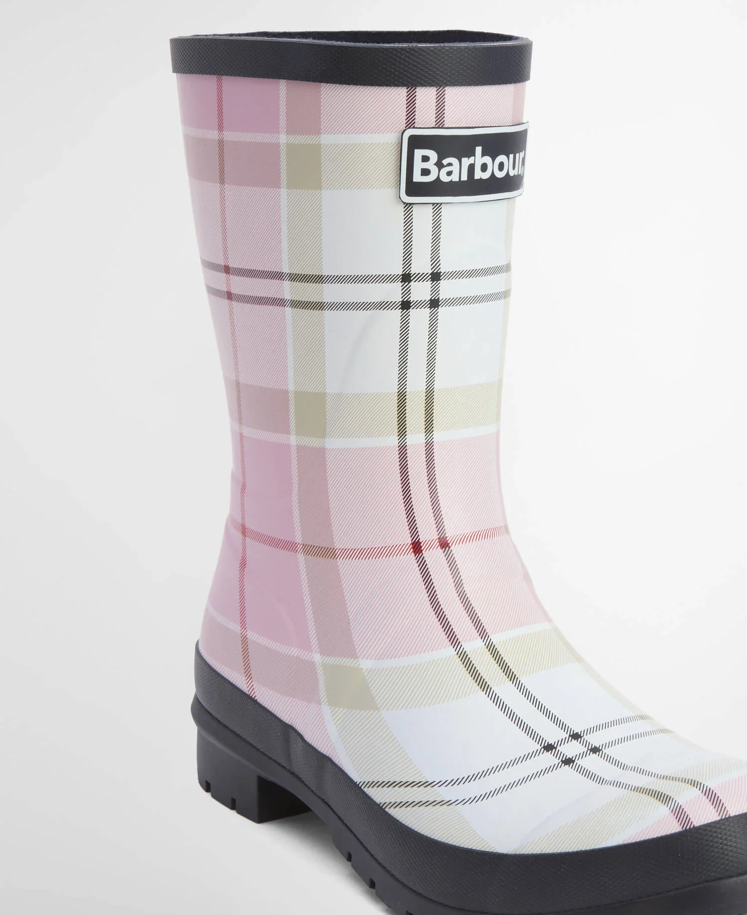 Barbour naisten saappaat Banbury Mid Wellingtonds, pinkki kuosi - Image 4
