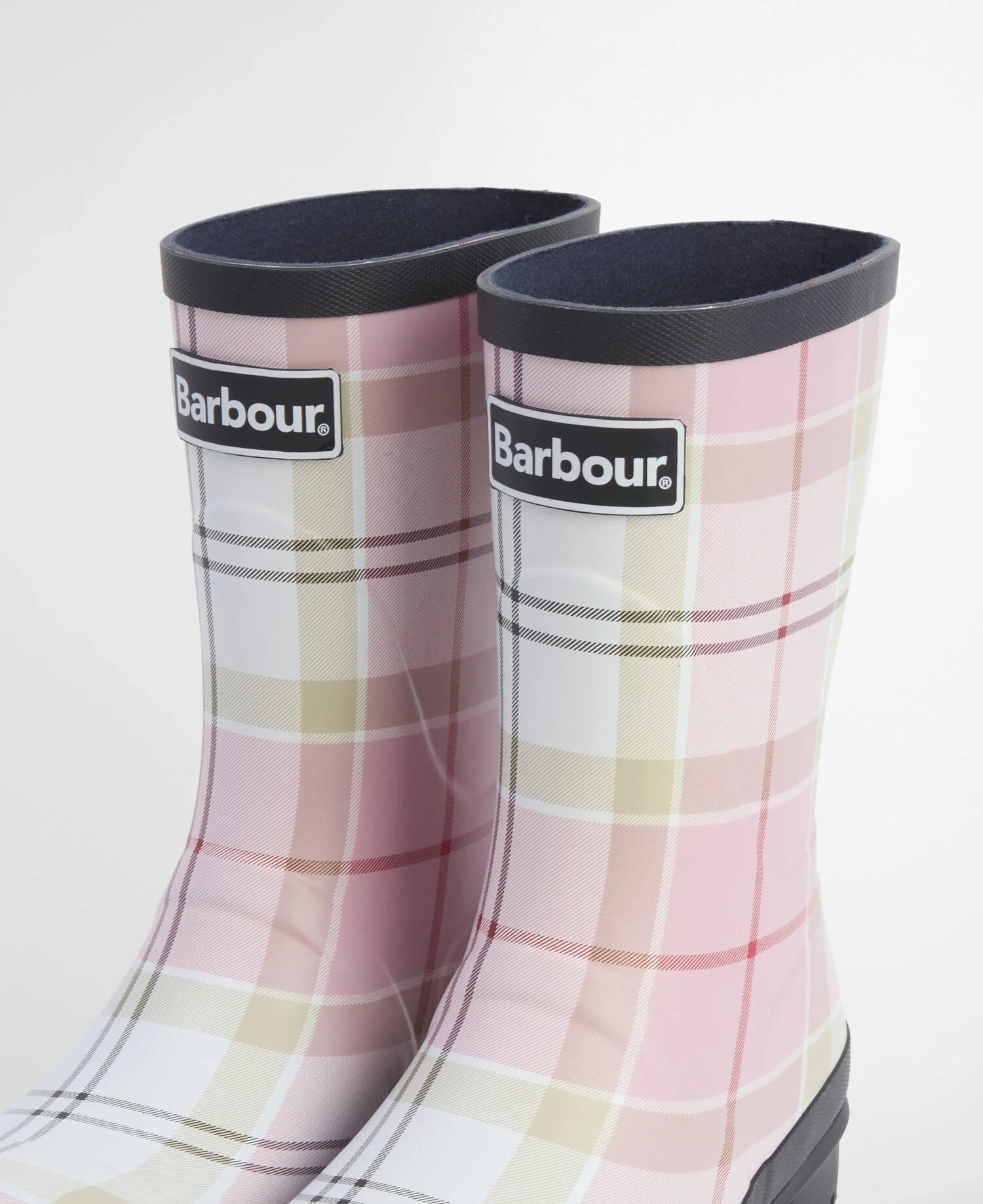 Barbour naisten saappaat Banbury Mid Wellingtonds, pinkki kuosi - Image 6