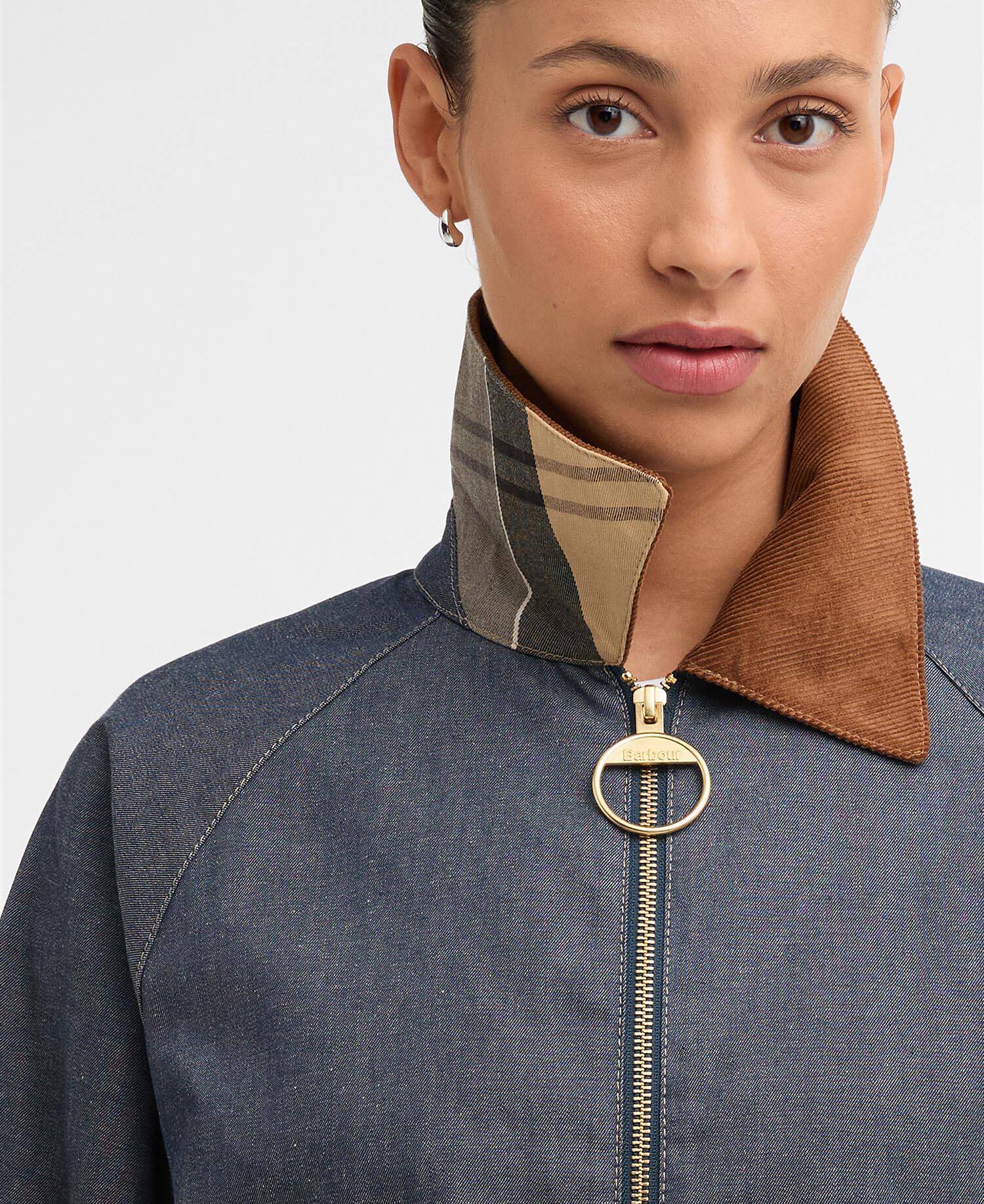 Barbour naisten takki Freckleton Casual Jacket, sininen - Image 6