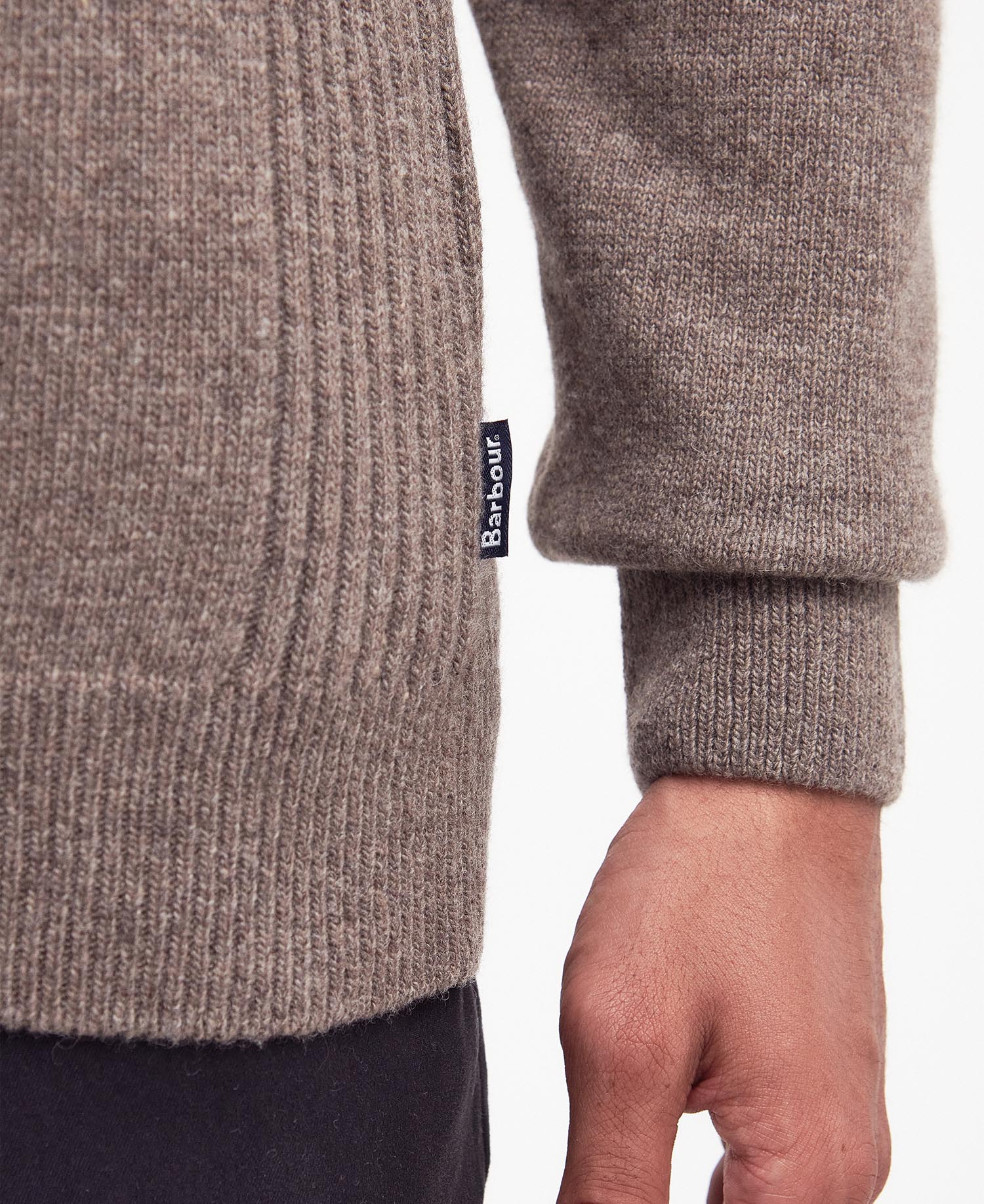 Barbour Holden Half Zip RUSKEANHARMAA - Image 3