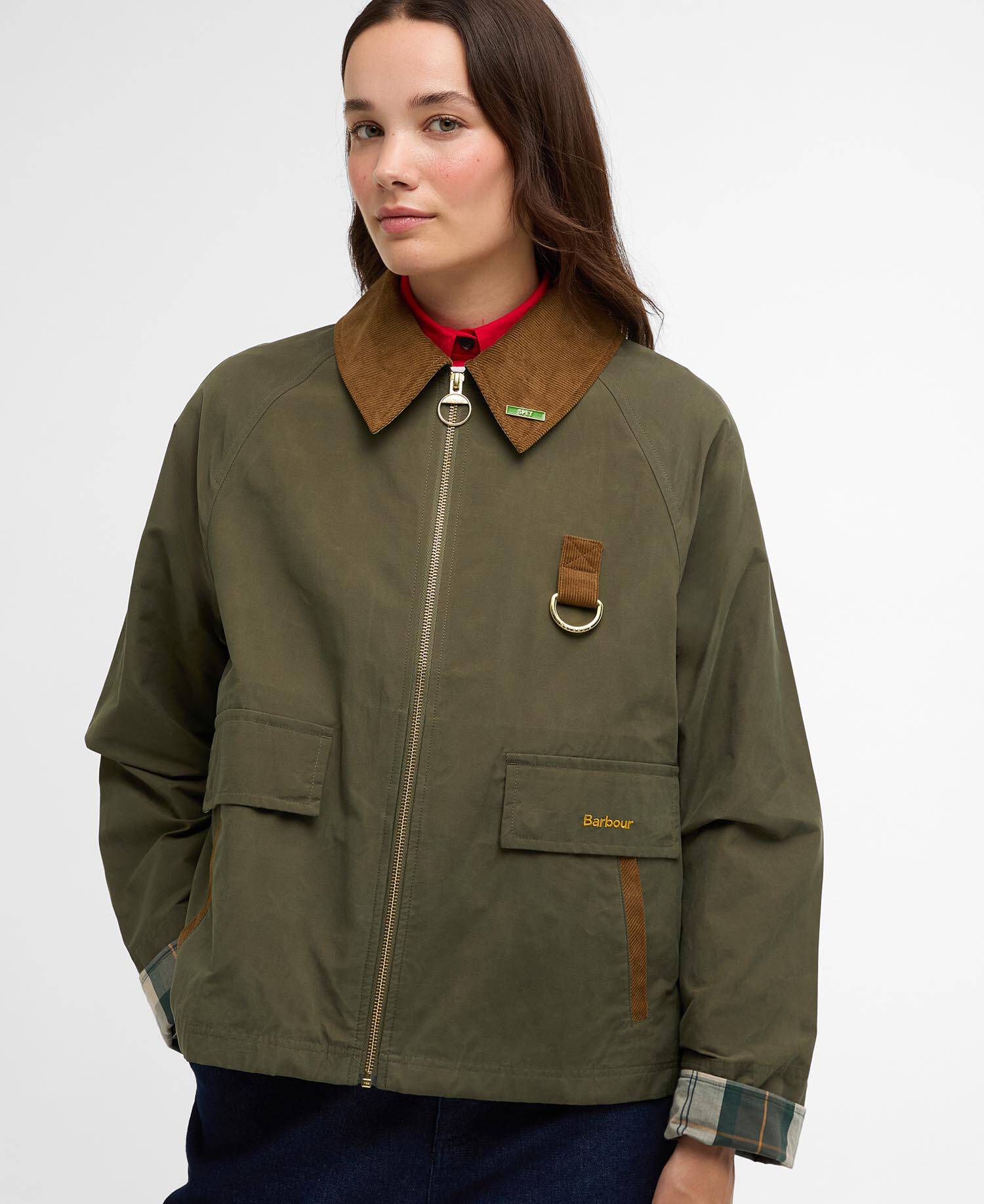 Barbour naisten takki Icon Spey, khaki - Image 4
