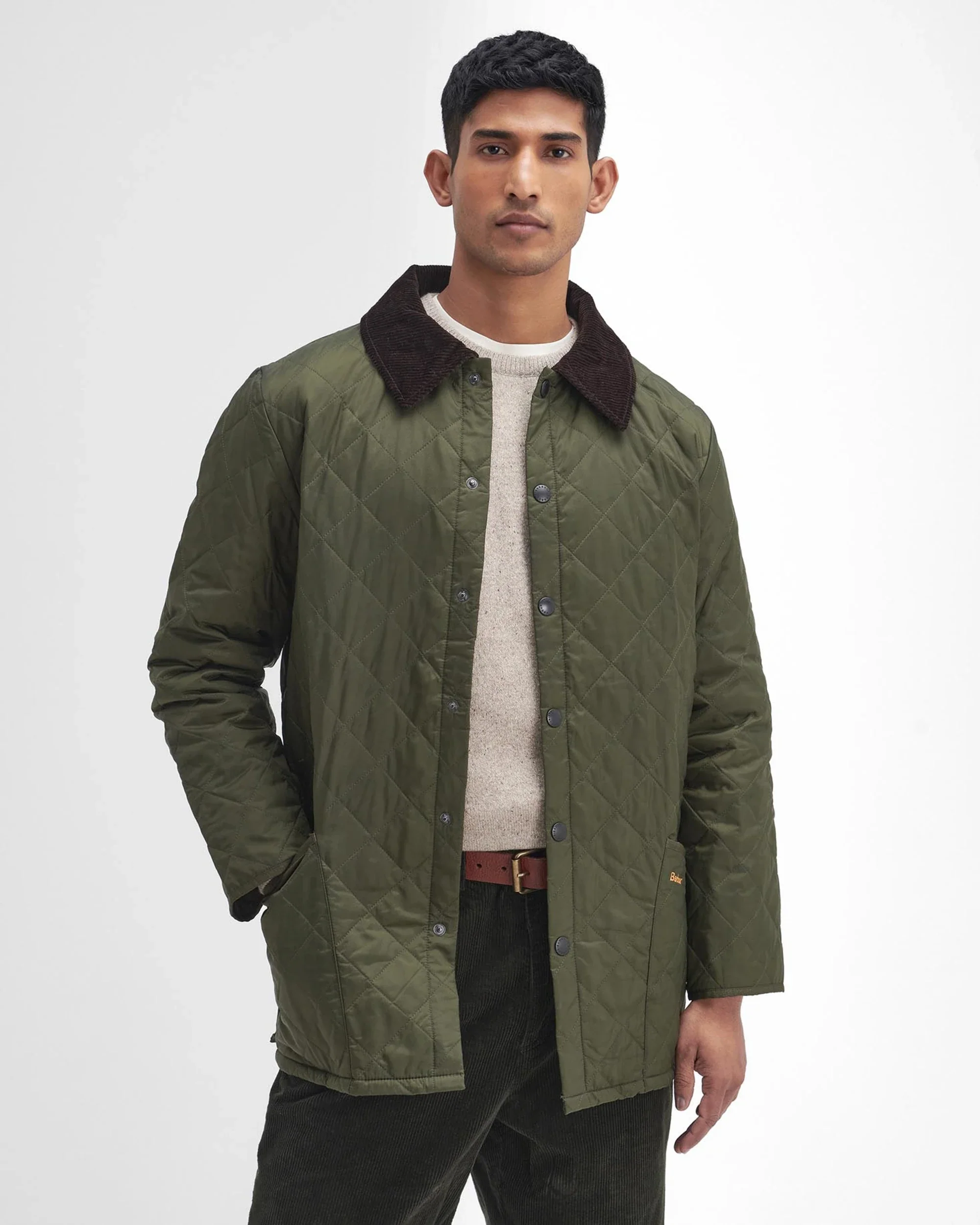 Barbour miesten takki, Barbour Heritage Liddesdale Quilted Jack Khaki
