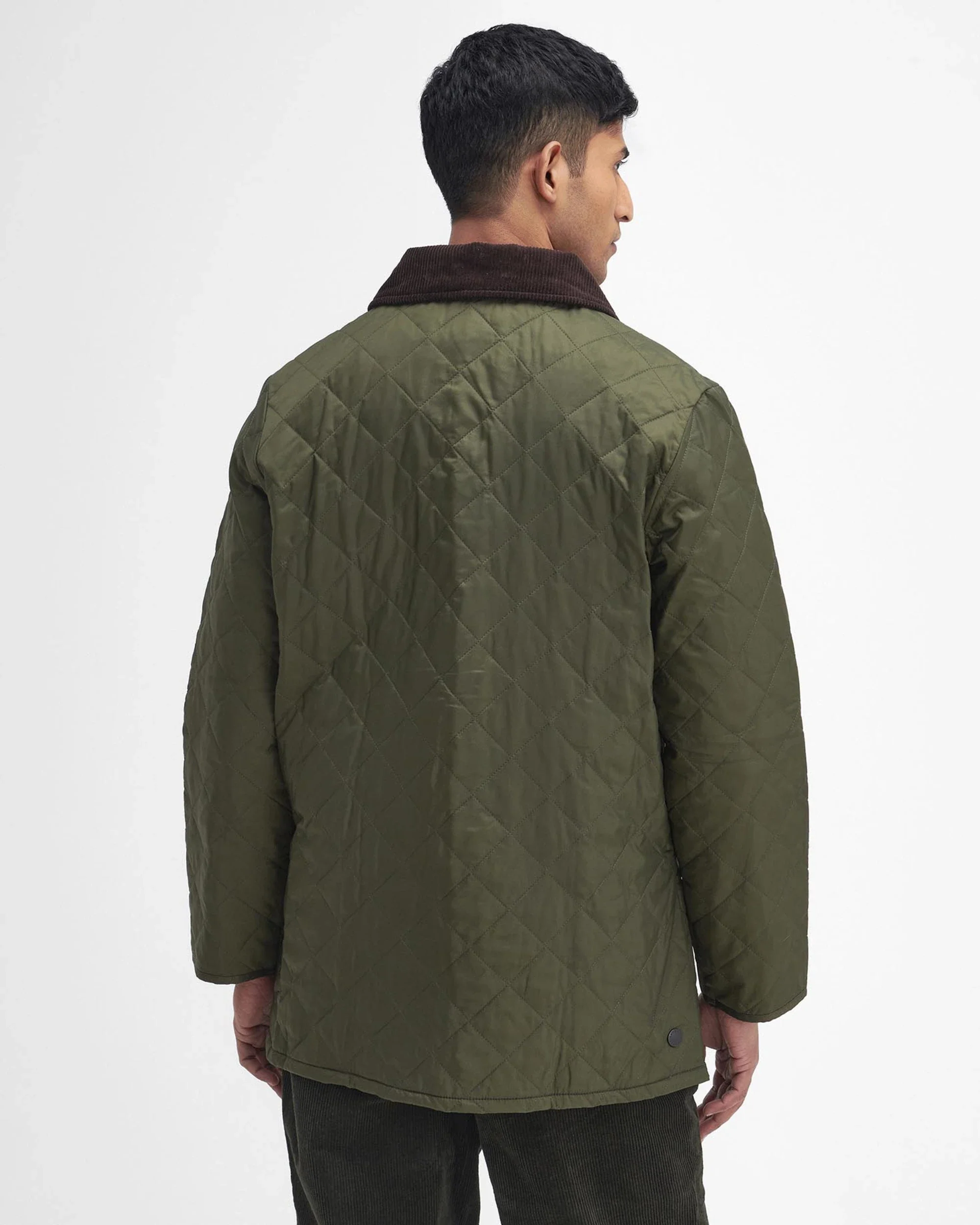 Barbour miesten takki, Barbour Heritage Liddesdale Quilted Jack Khaki - Image 2