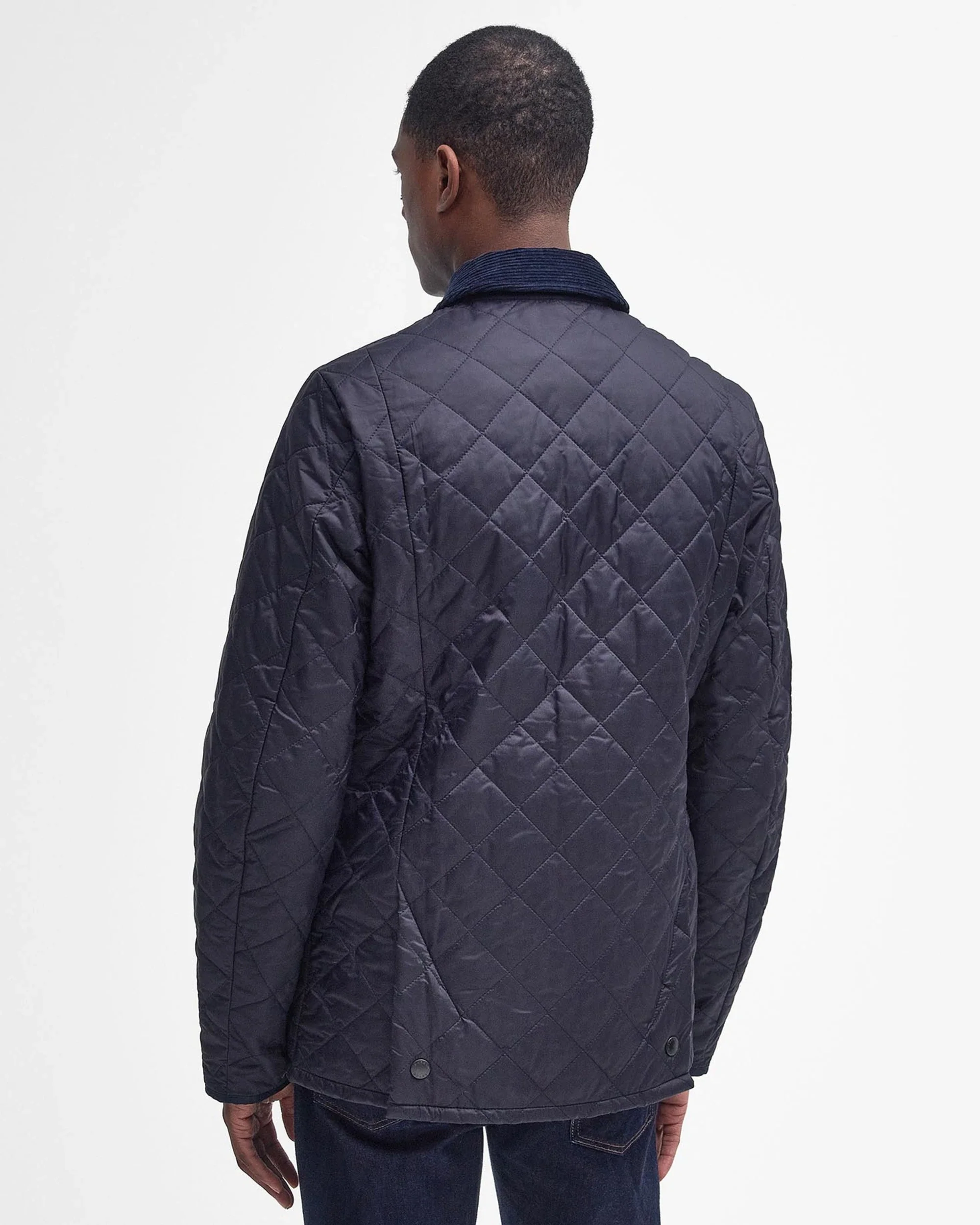Barbour miesten takki, Barbour Heritage Liddesdale Quilted Jack Tummansininen - Image 2