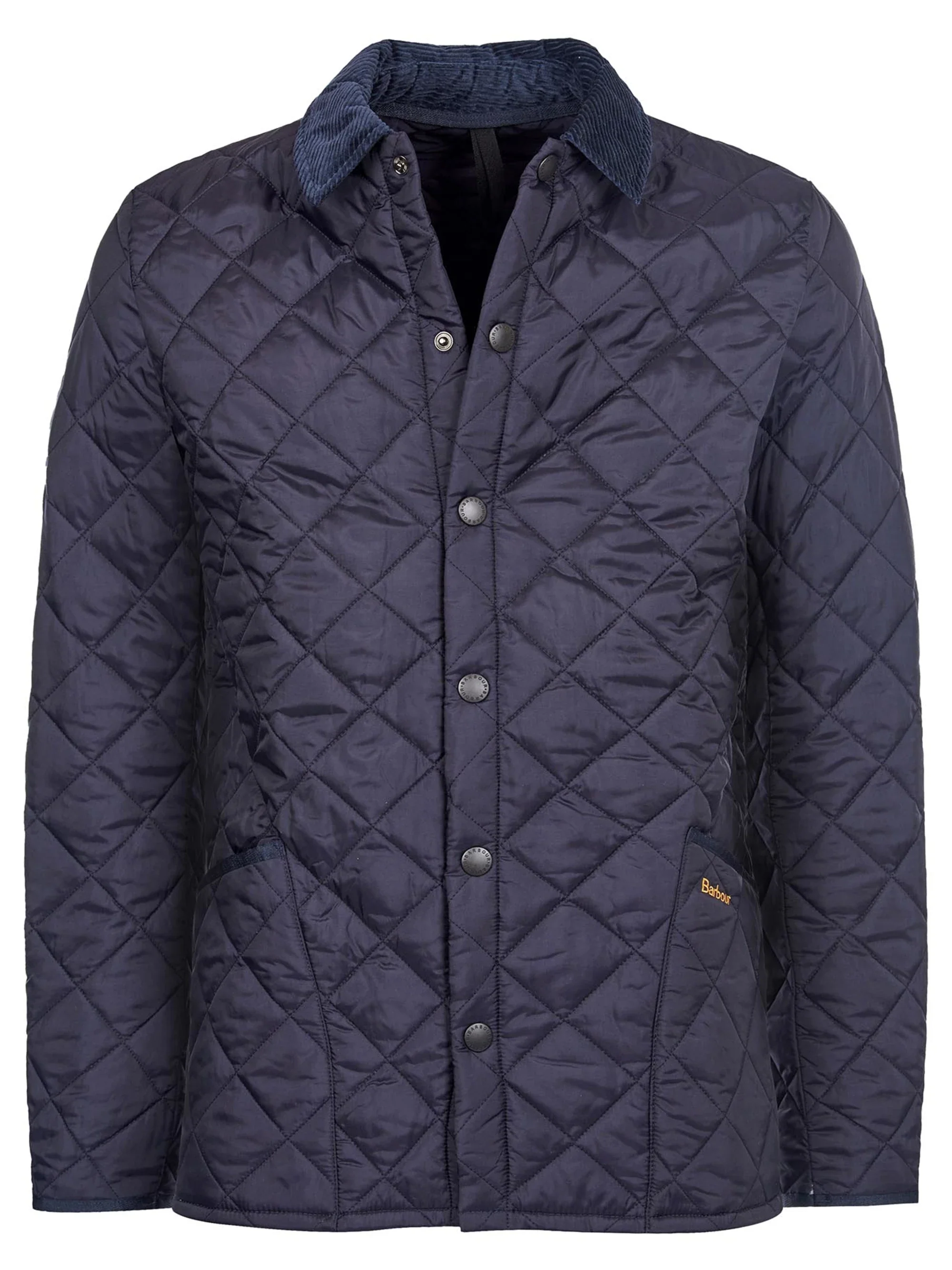 Barbour miesten takki, Barbour Heritage Liddesdale Quilted Jack Tummansininen - Image 3