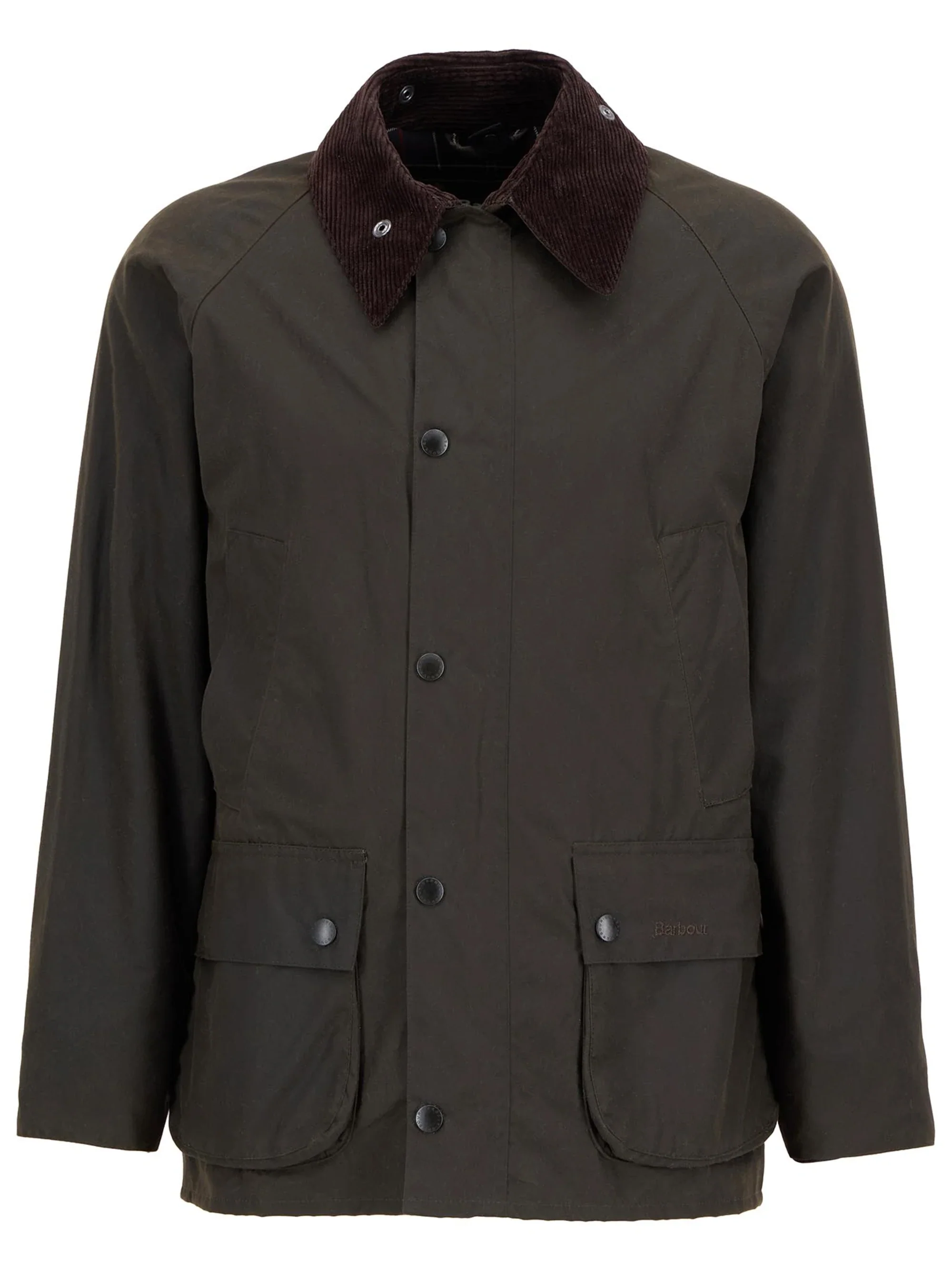 Barbour miesten takki, Classic Bedale Wax Jacket UNISIZE Khaki - Image 4