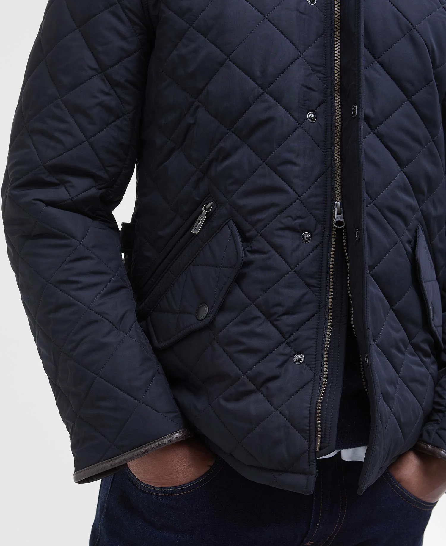 Barbour Powell Quilt TUMMANSININEN - Image 6