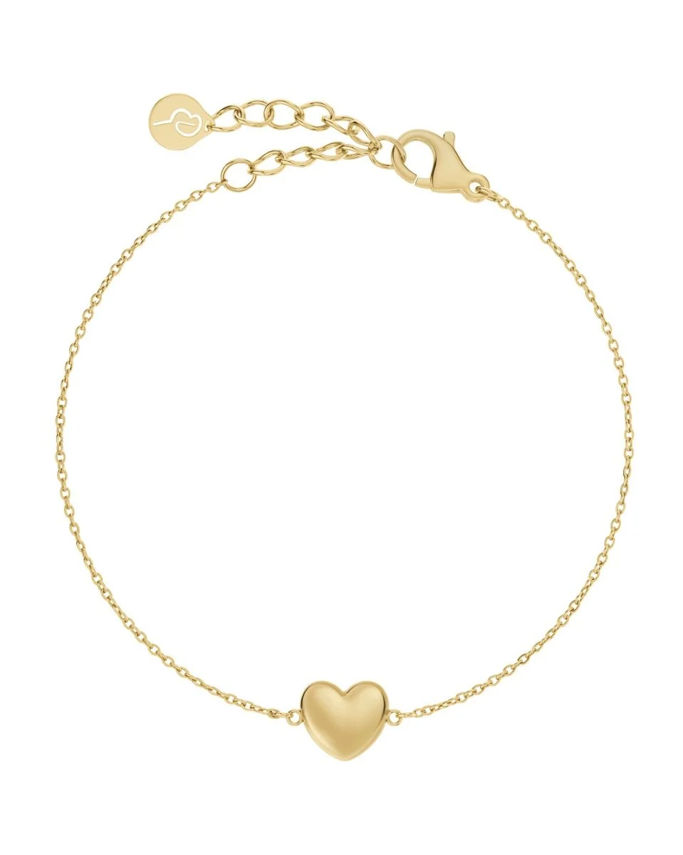 Edblad rannekoru Barley Bracelet Gold, Gold pleated