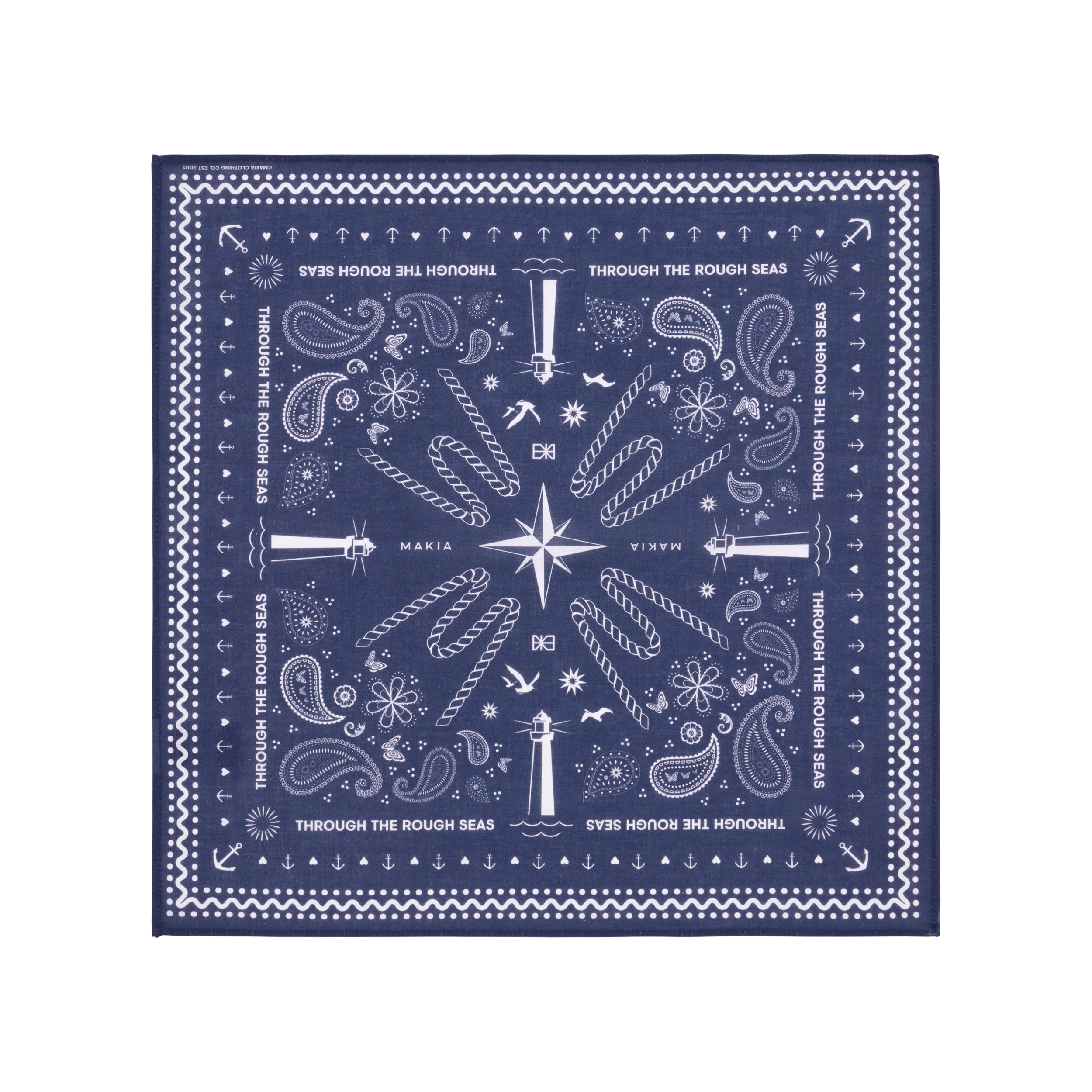 Makia huivi Beam Bandana Scarf, sininen - Image 2