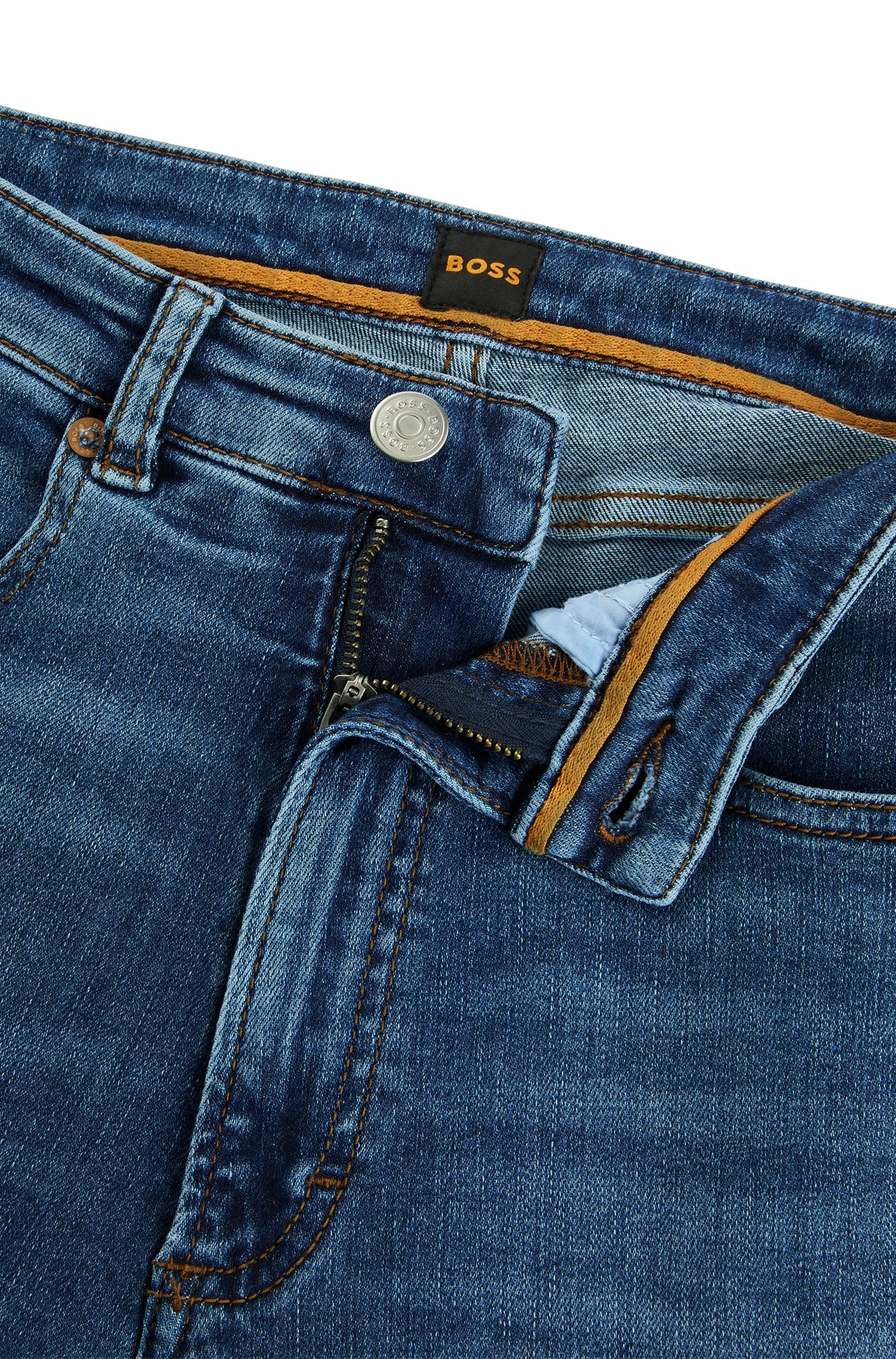 Boss Orange Naisten Farkut, ROSA HR 2.0 JEANS Sininen - Image 2