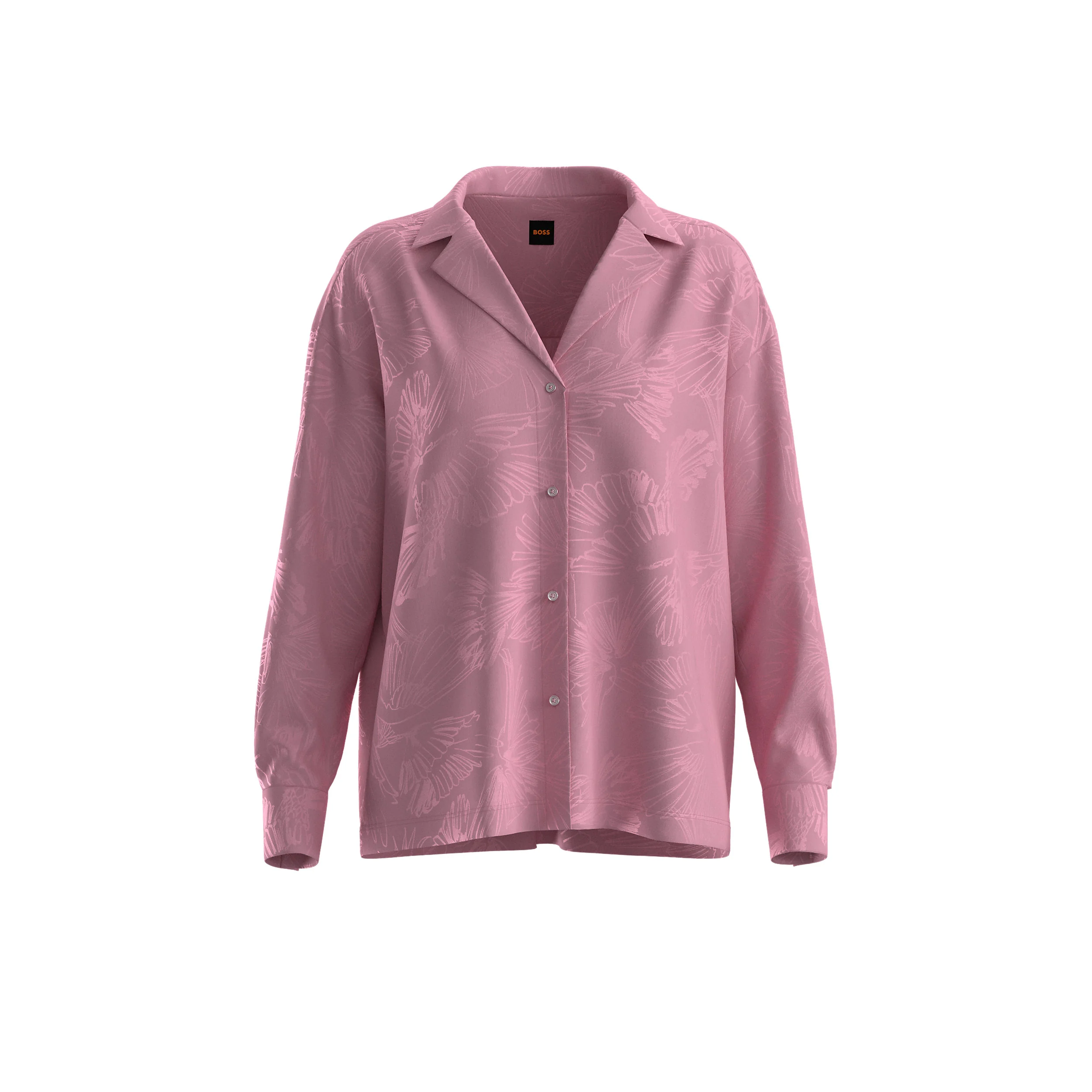 BOSS Orange naisten paitapusero, BANJET BLOUSE Pinkki