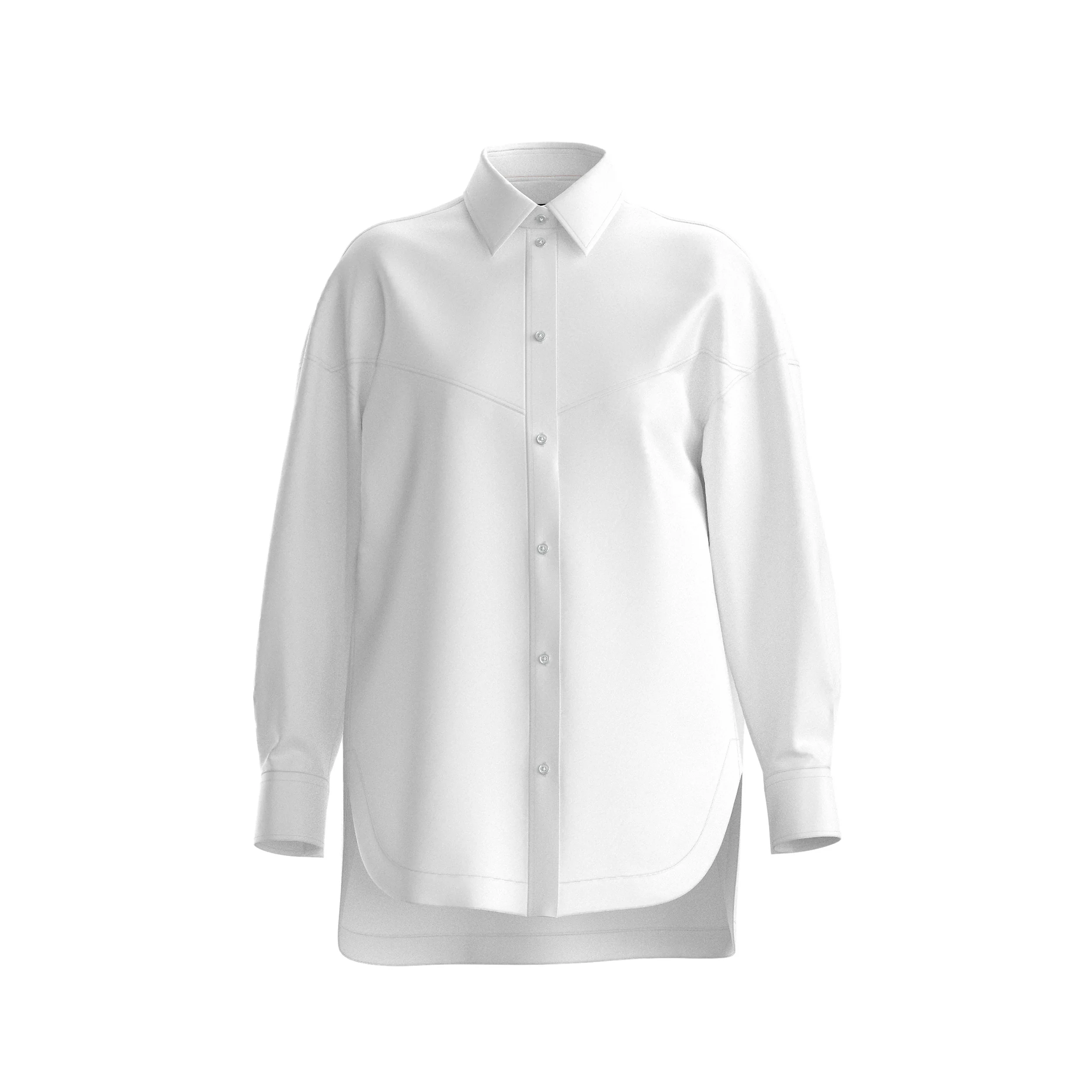 BOSS Orange naisten paitapusero, BOSTAFFA BLOUSE Valkoinen