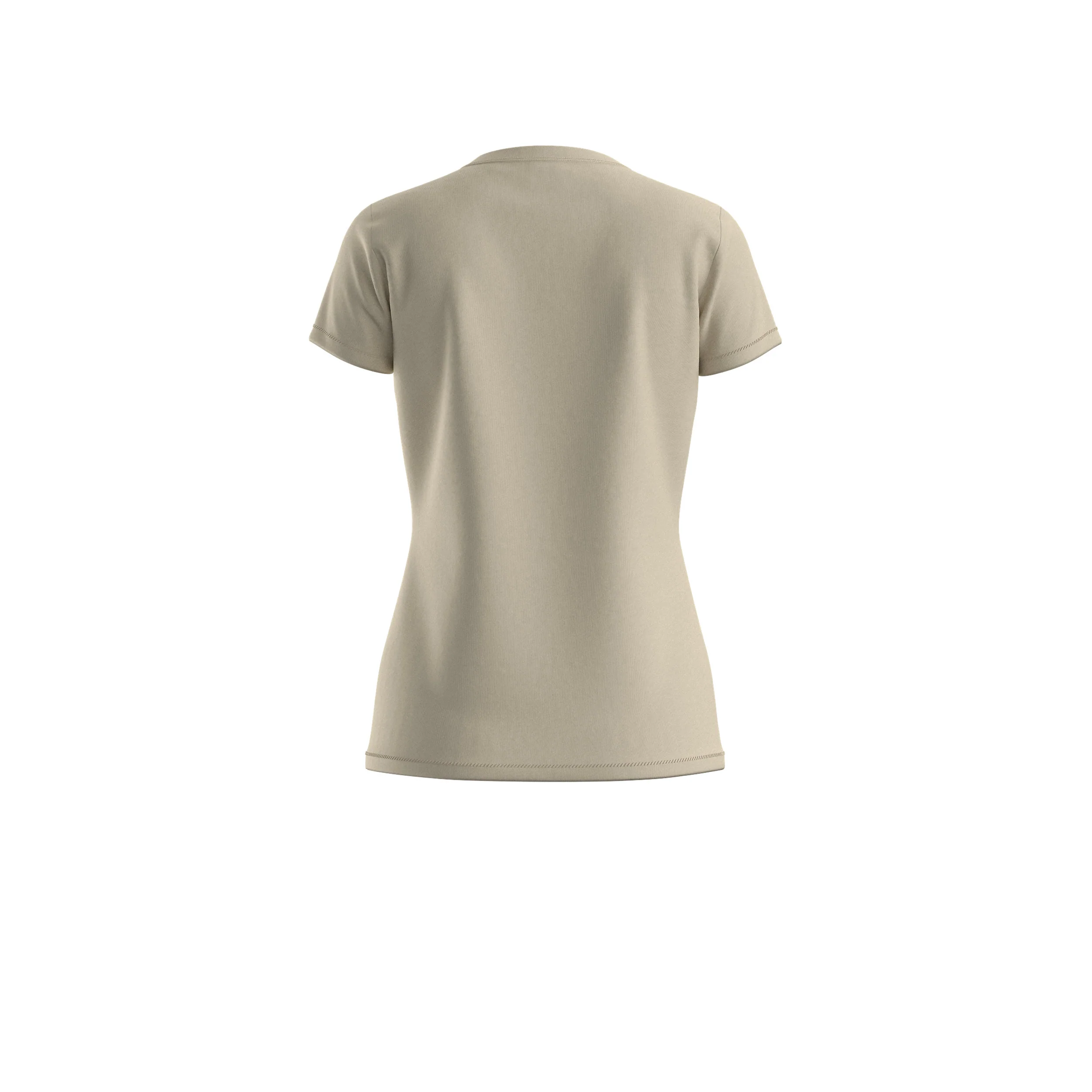 BOSS Orange naisten t-paita, ELOGA T-SHIRT Vaalea Beige - Image 2