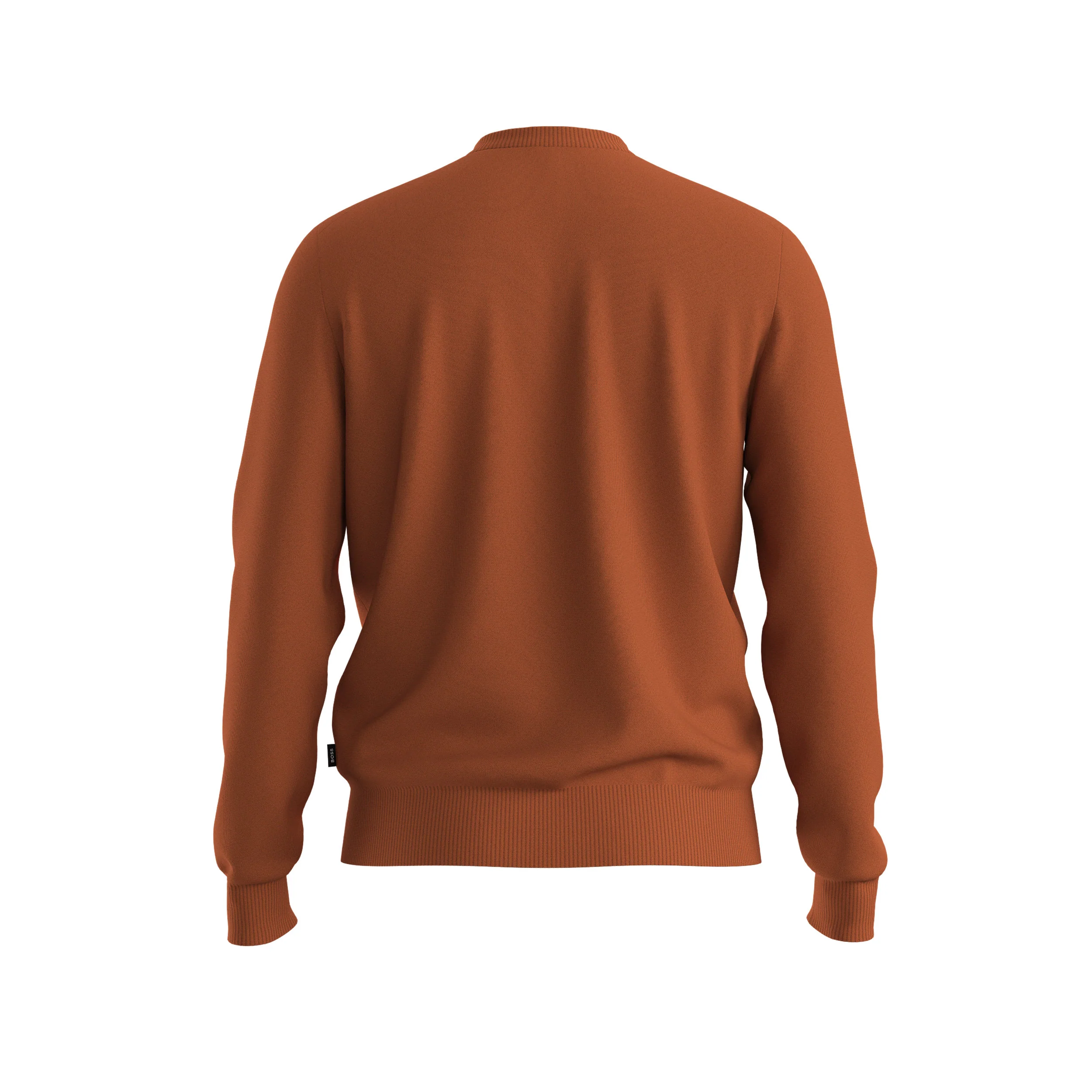Hugo Boss miesten neulepusero BOTTO-L, poltettu oranssi - Image 2