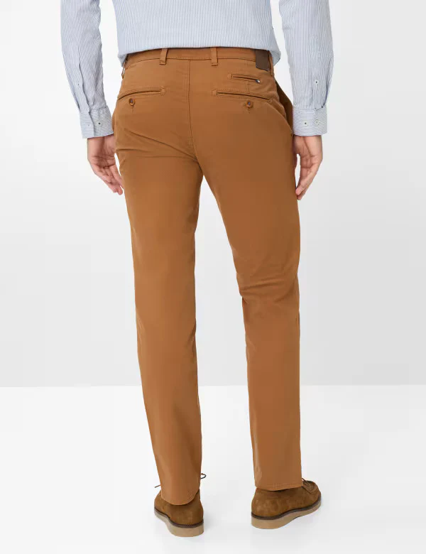 Brax miesten housut, FABIO IN CHINO HI FLEX PERFORMANCE Keskiruskea - Image 2