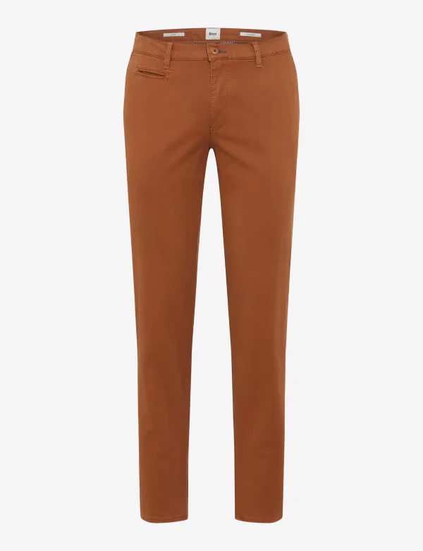 Brax miesten housut, FABIO IN CHINO HI FLEX PERFORMANCE Keskiruskea - Image 3
