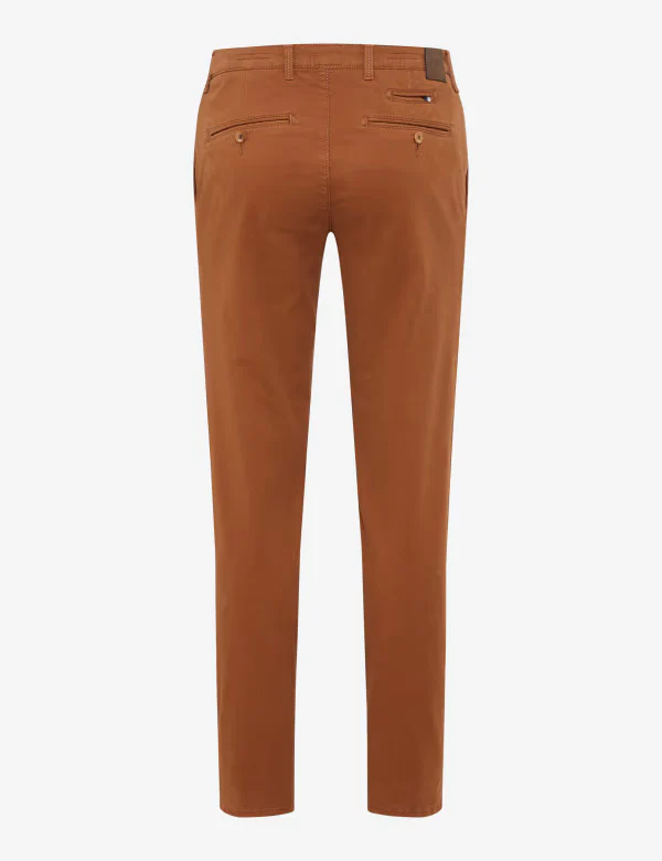 Brax miesten housut, FABIO IN CHINO HI FLEX PERFORMANCE Keskiruskea - Image 4