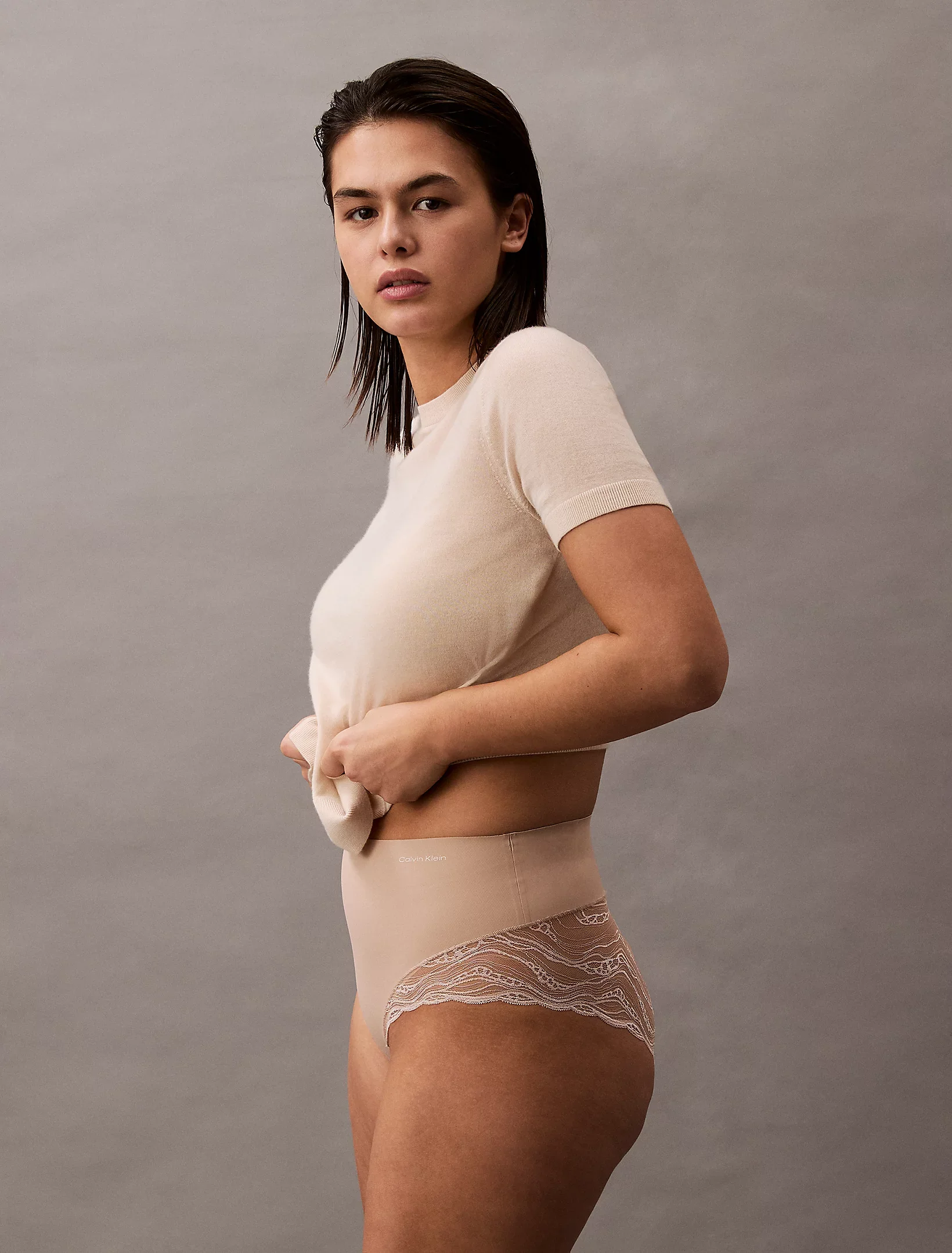 Calvin Klein naisten alushousut Brief, nude - Image 4