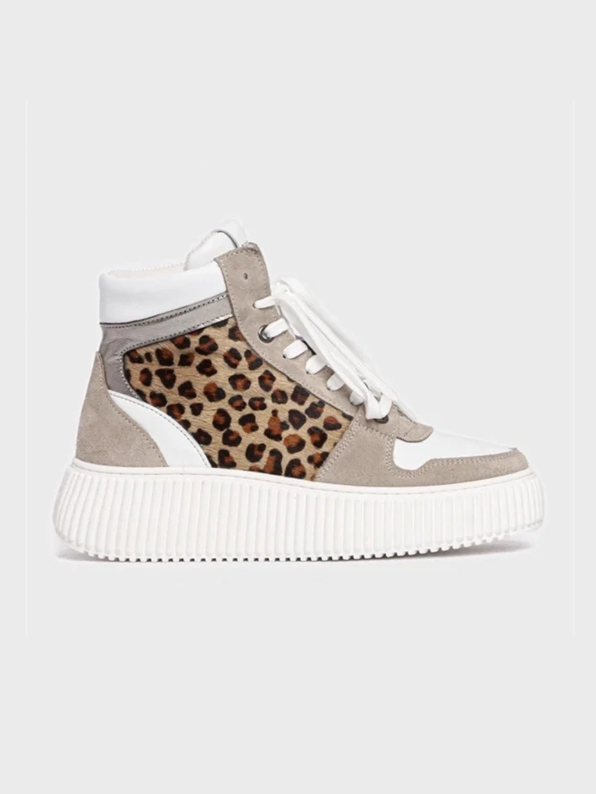 Bukela naisten kengät, ASTRA SNEAKERS LEO Ruskea Kuosi