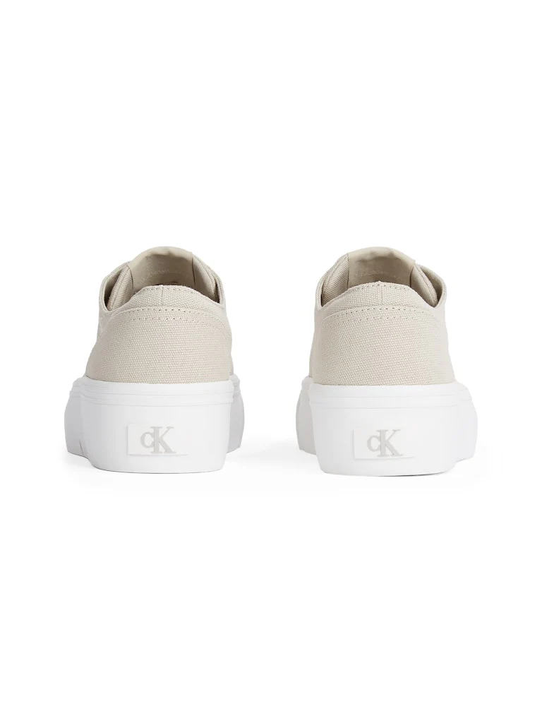 Calvin Klein Accessories naisten kengät, VULC FLATFORM LOW CV MG Vaalea Beige - Image 5