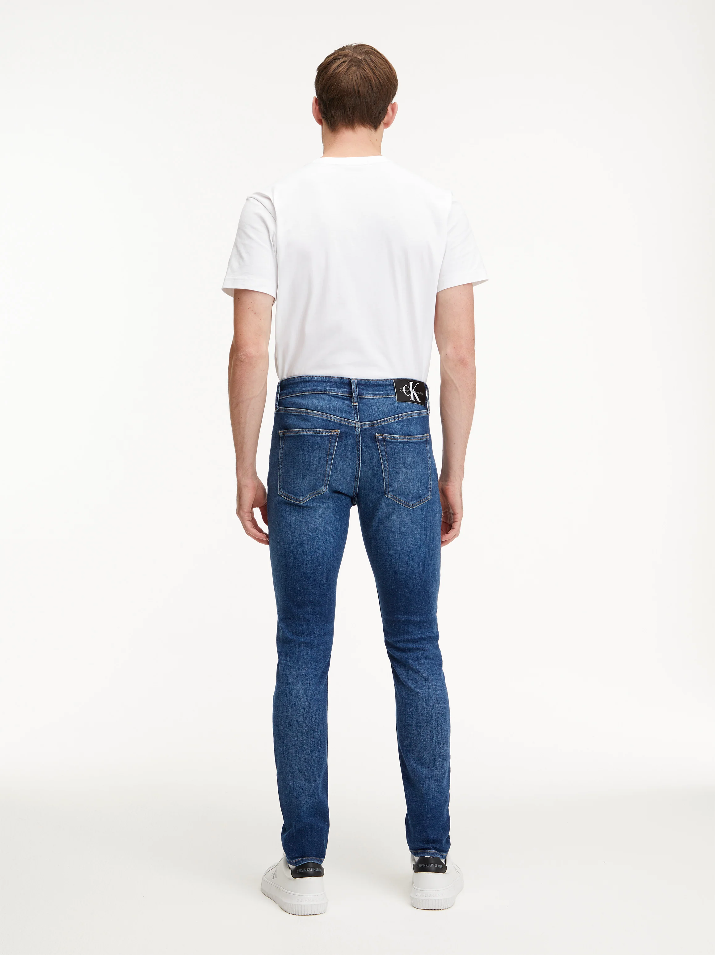 Calvin Klein Jeans farkut, SLIM TAPER 1BJ Sininen, Indigo - Image 3