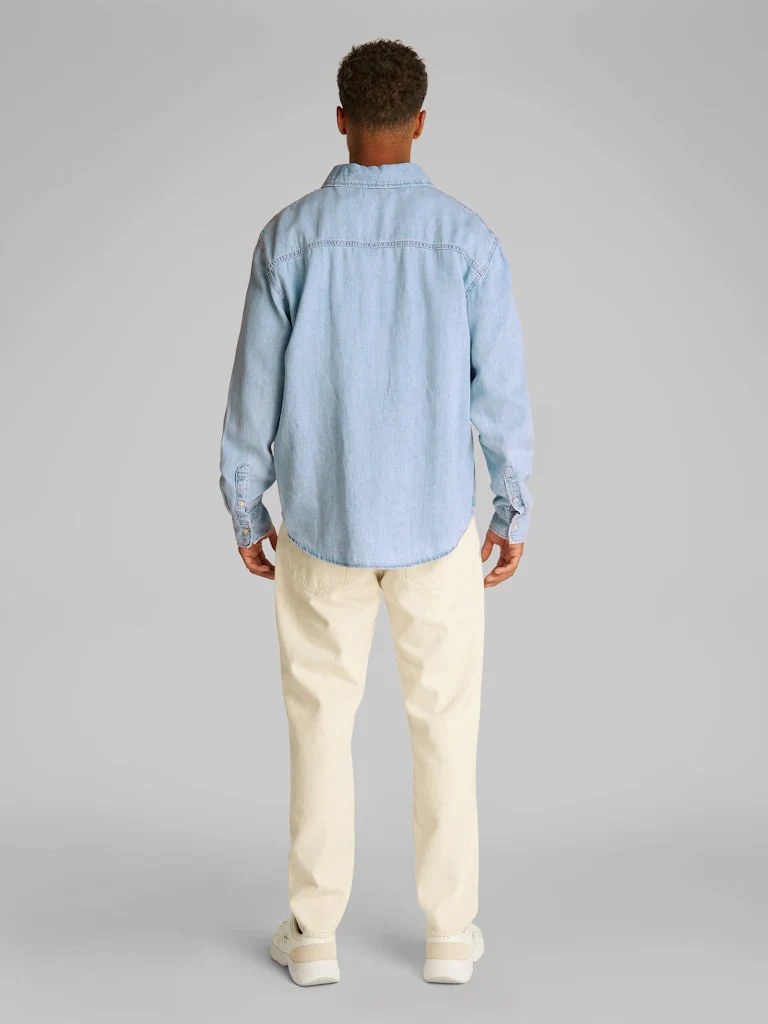Calvin Klein Jeans miesten farkkupaita, REGULAR LINEAR DENIM SHIRT Indigo - Image 2