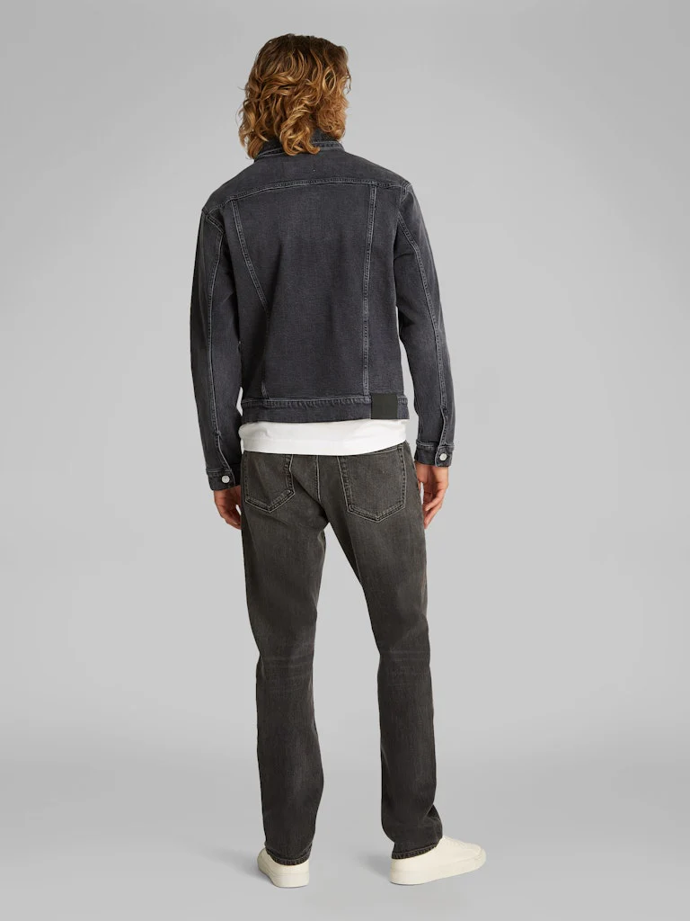 Calvin Klein Jeans miesten farkkutakki, SLIM DENIM JACKET BLACK Musta - Image 3