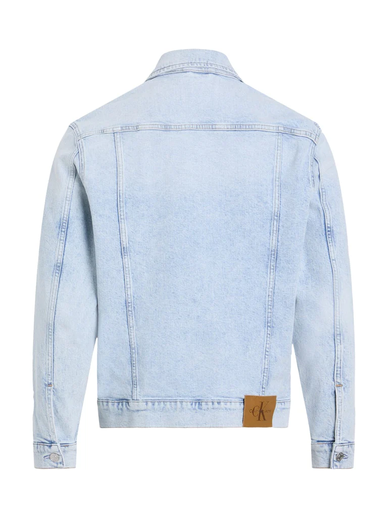 Calvin Klein Jeans miesten farkkutakki, SLIM DENIM JACKET LIGHT BLUE Indigo - Image 5