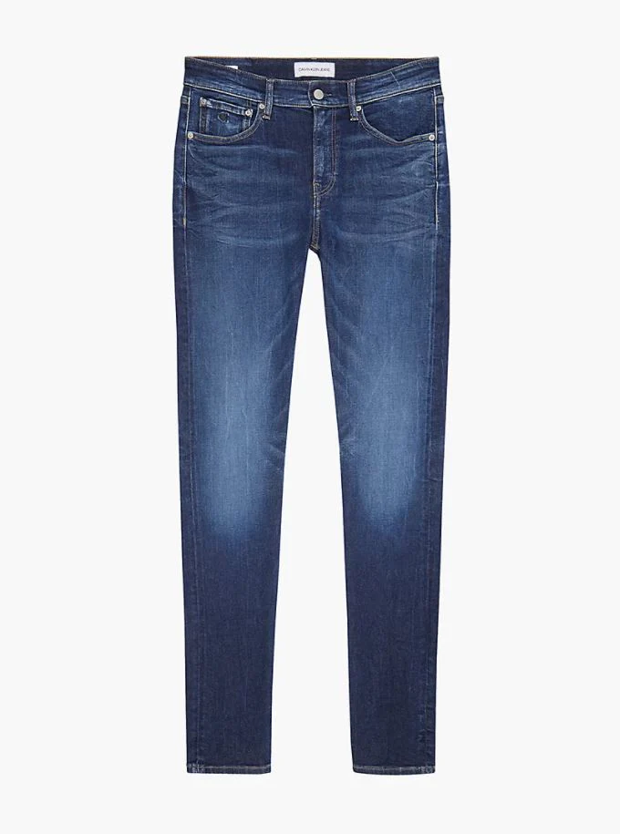 Calvin Klein Jeans Miesten Farkut, Slim Tapered 1BJ NOS Indigo - Image 2