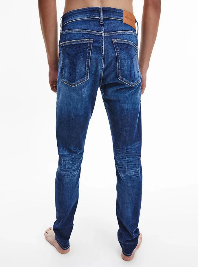 Calvin Klein Jeans Miesten Farkut, Slim Tapered 1BJ NOS Indigo - Image 3