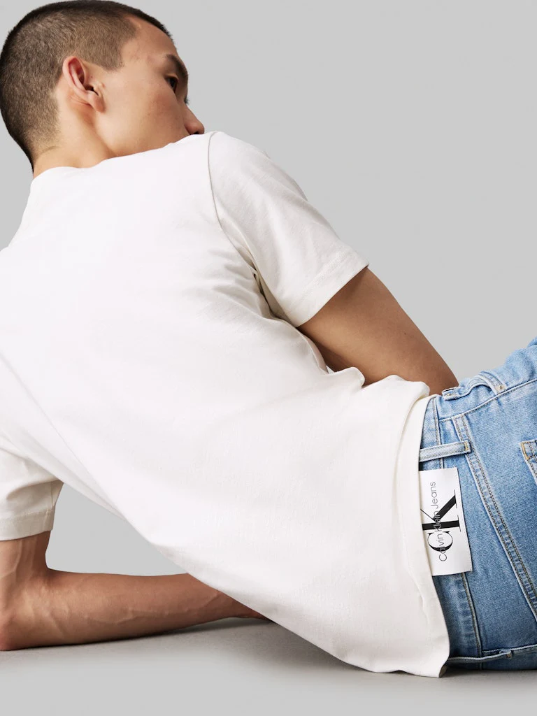 Calvin Klein Jeans miesten farkut, Slim Tapered Jeans Vaaleansininen - Image 4