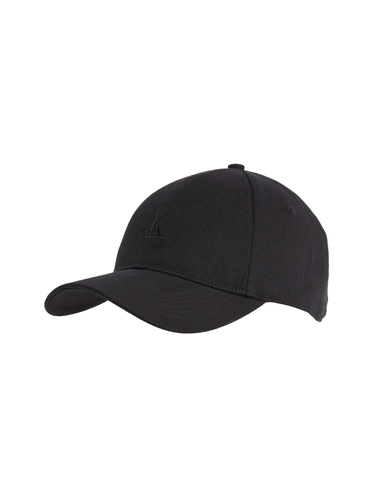 Calvin Klein Jeans miesten lippis, 6 PANEL SMALL MONOGRAM CAP Musta