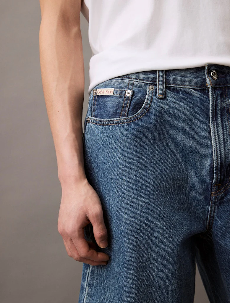 Calvin Klein Jeans miesten shortsit, 90S MID BLUE STONE SHORT Indigo - Image 3