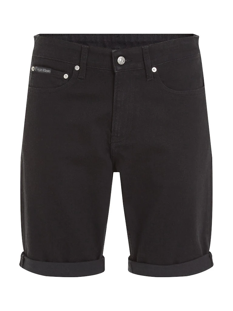 Calvin Klein Jeans miesten shortsit, SLIM SHORT 1A4 BLACK Musta - Image 5