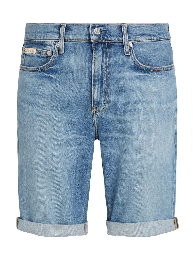 Calvin Klein Jeans miesten shortsit, SLIM SHORT 1A4 MID BLUE Sininen, Indigo - Image 5