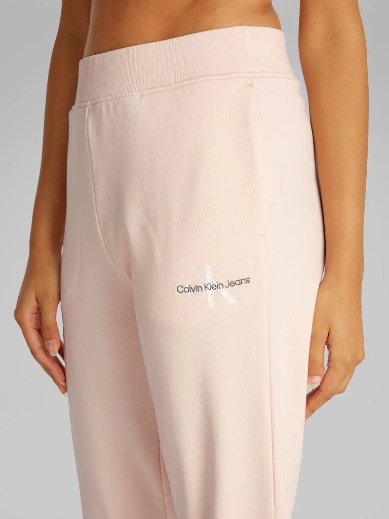 Calvin Klein Jeans naisten lenkkeilyhousut, MONOLOGO JOG PANT Vaaleanpunainen - Image 4