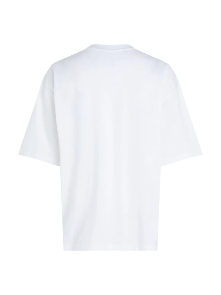Calvin Klein Jeans naisten t-paita, SS CKJ LOGO TEE Valkoinen - Image 5