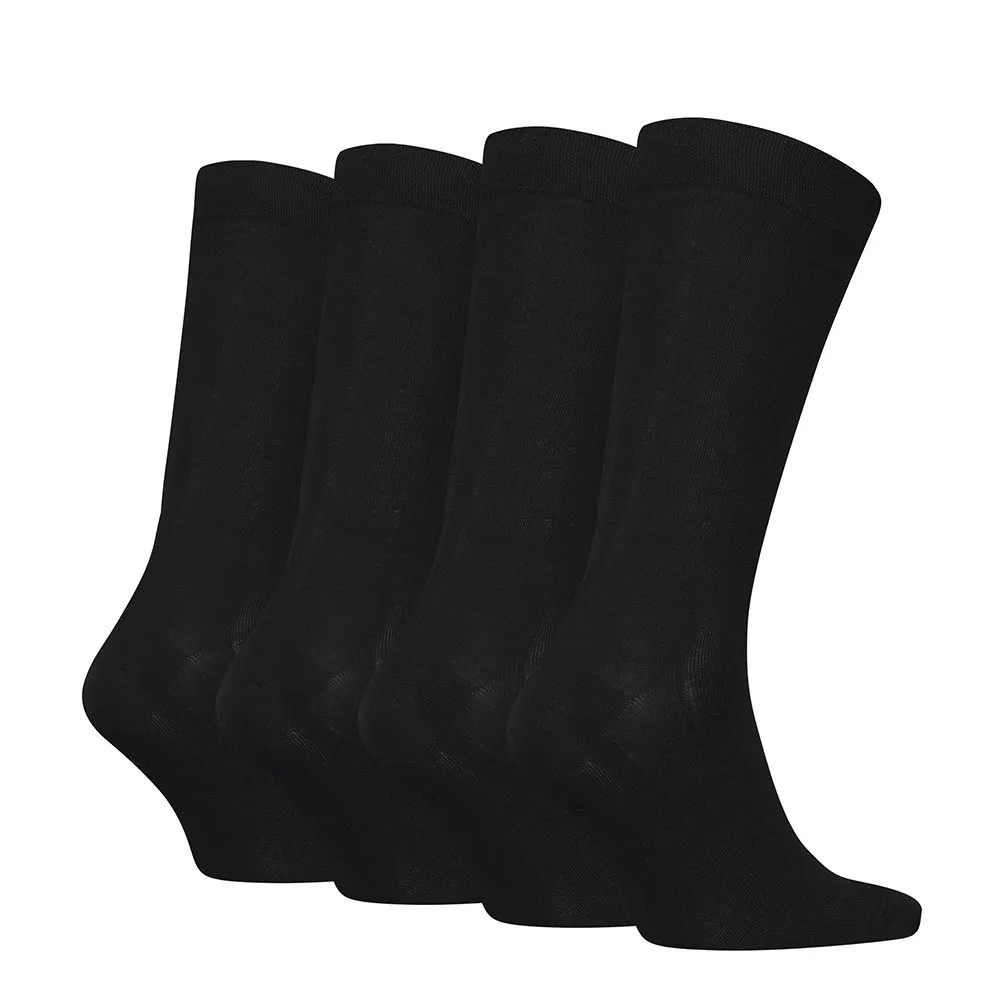 Calvin Klein Men Miesten Sukat 4-Pack, GIFTBOX Musta - Image 2